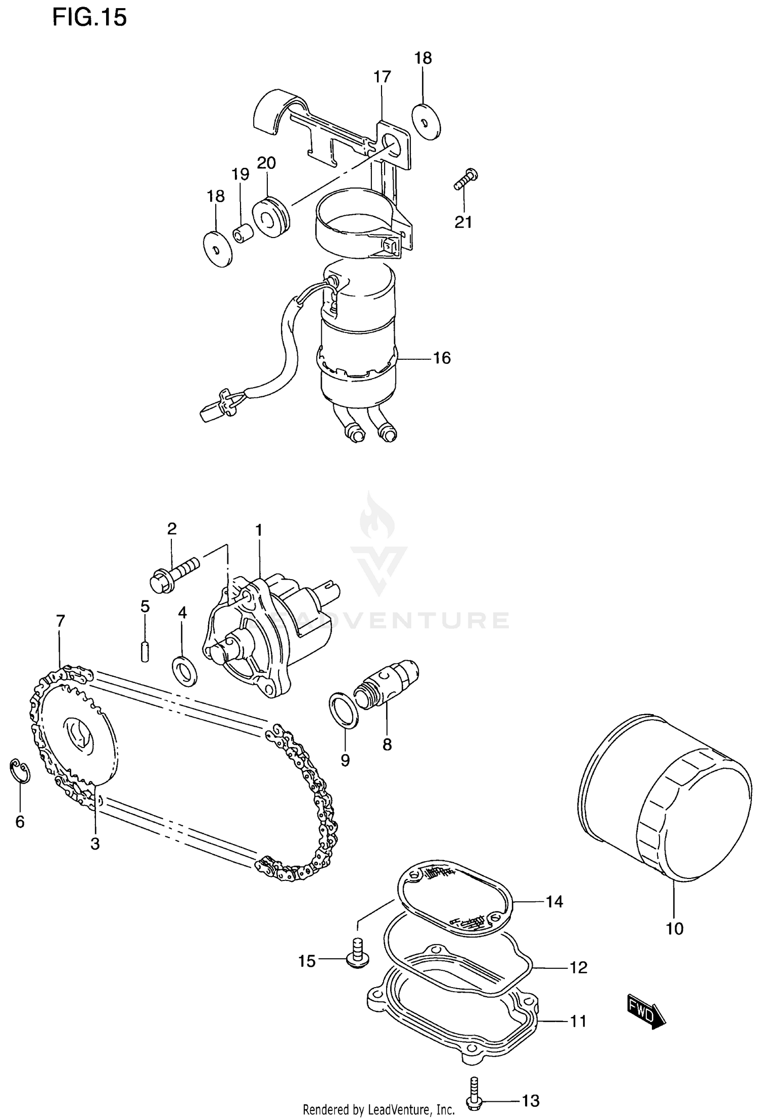 OIL PUMP - FUEL PUMP
