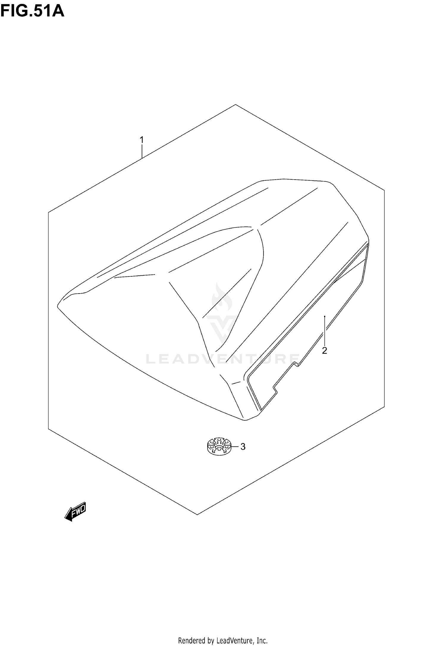 SEAT TAIL BOX (MODEL K5)