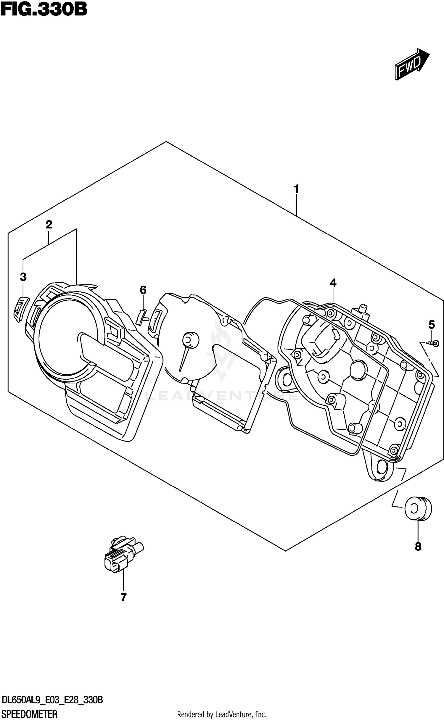 SPEEDOMETER (E03,E33)