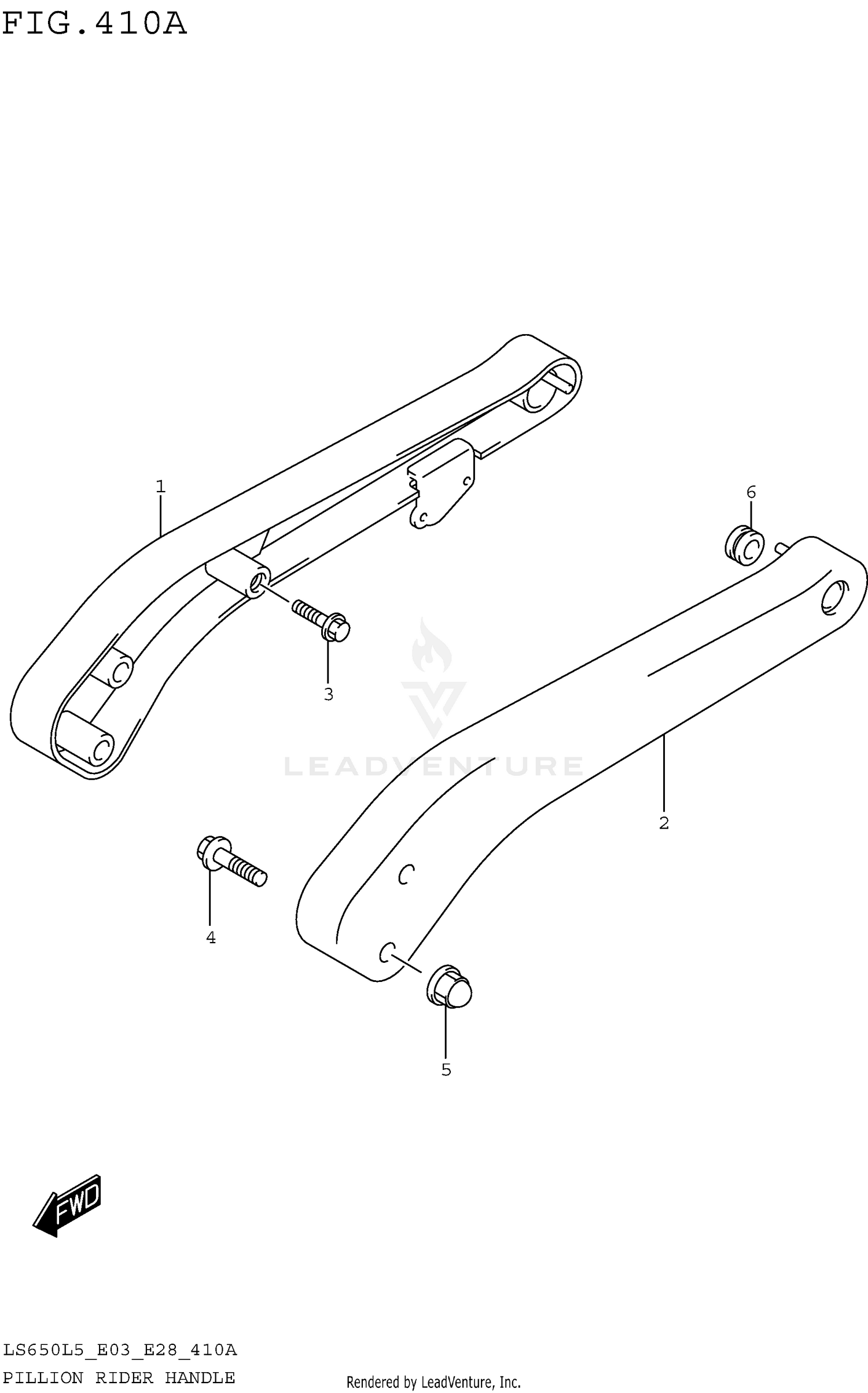 PILLION RIDER HANDLE