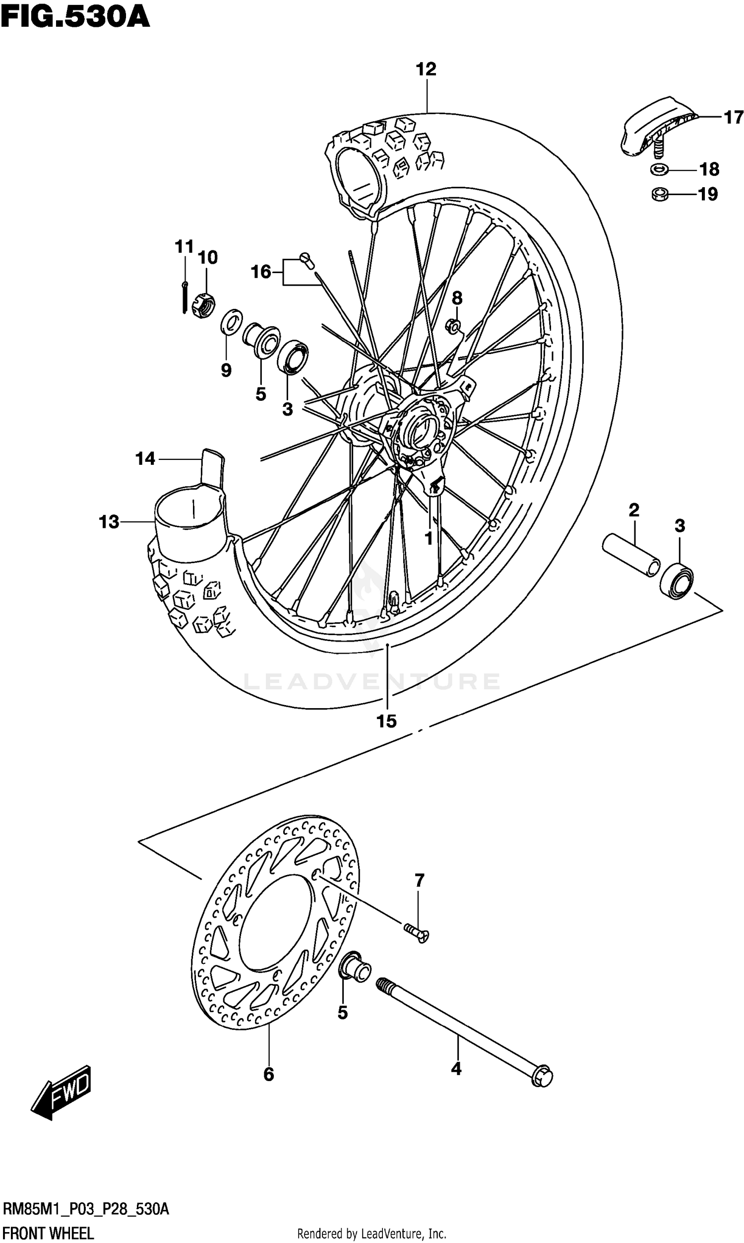 FRONT WHEEL