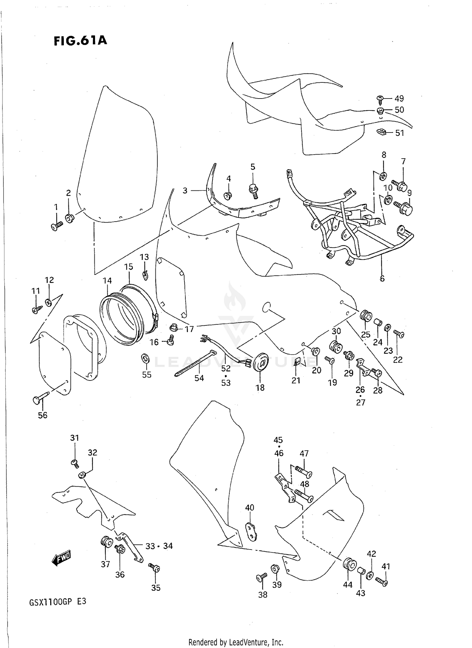 COWLING FITTING SET (OPTIONAL)