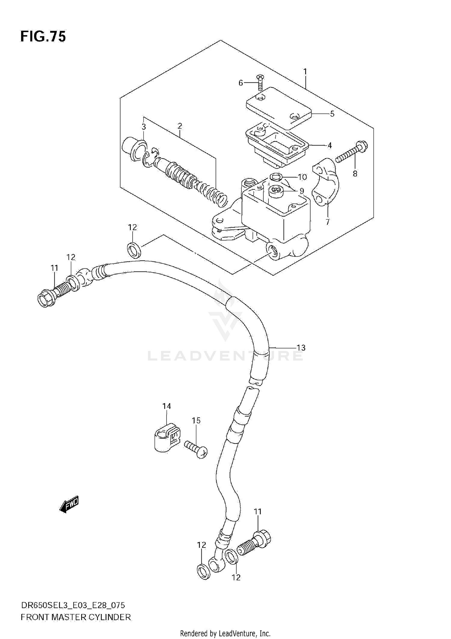 FRONT MASTER CYLINDER