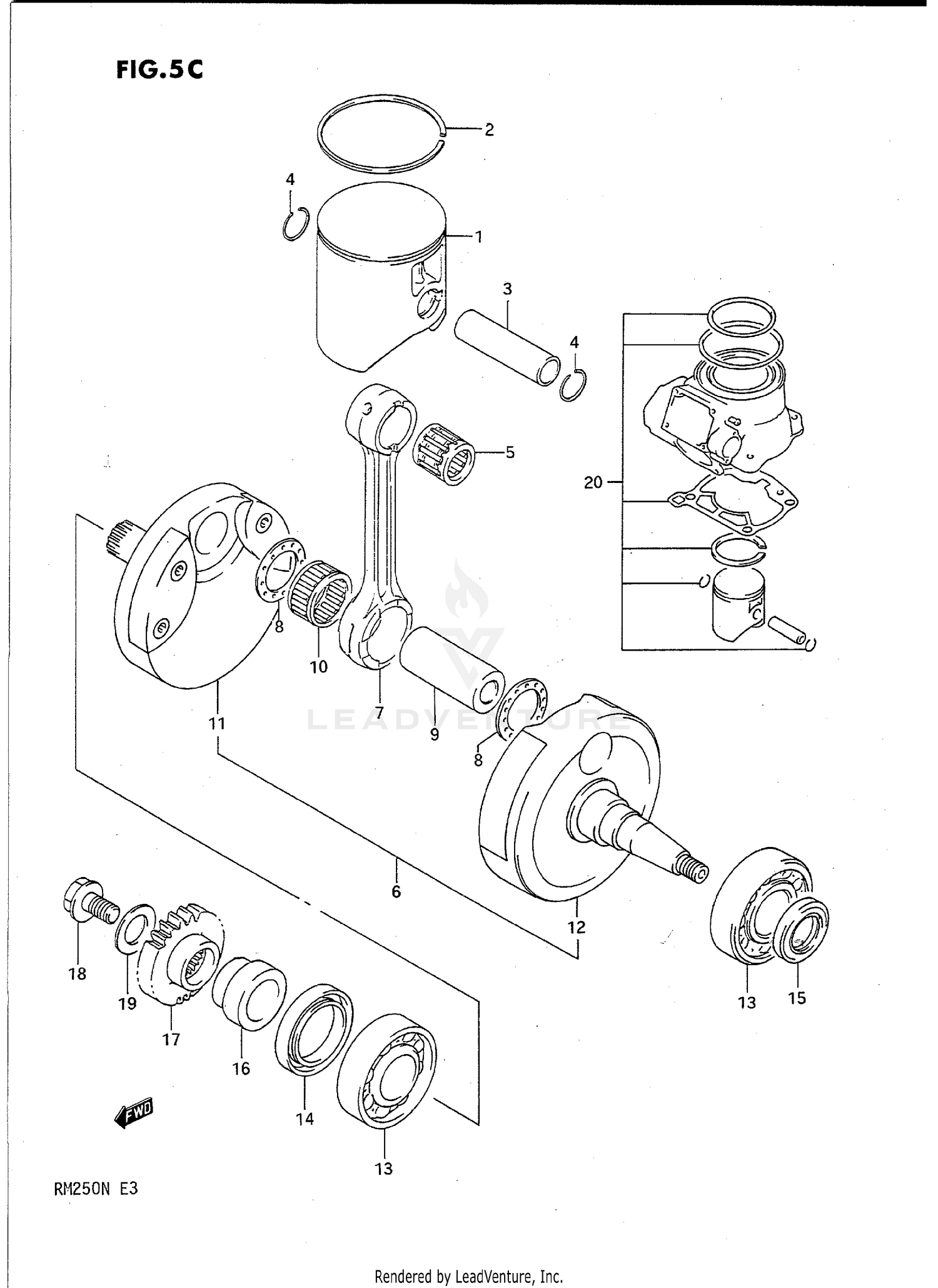 CRANKSHAFT (MODEL N)