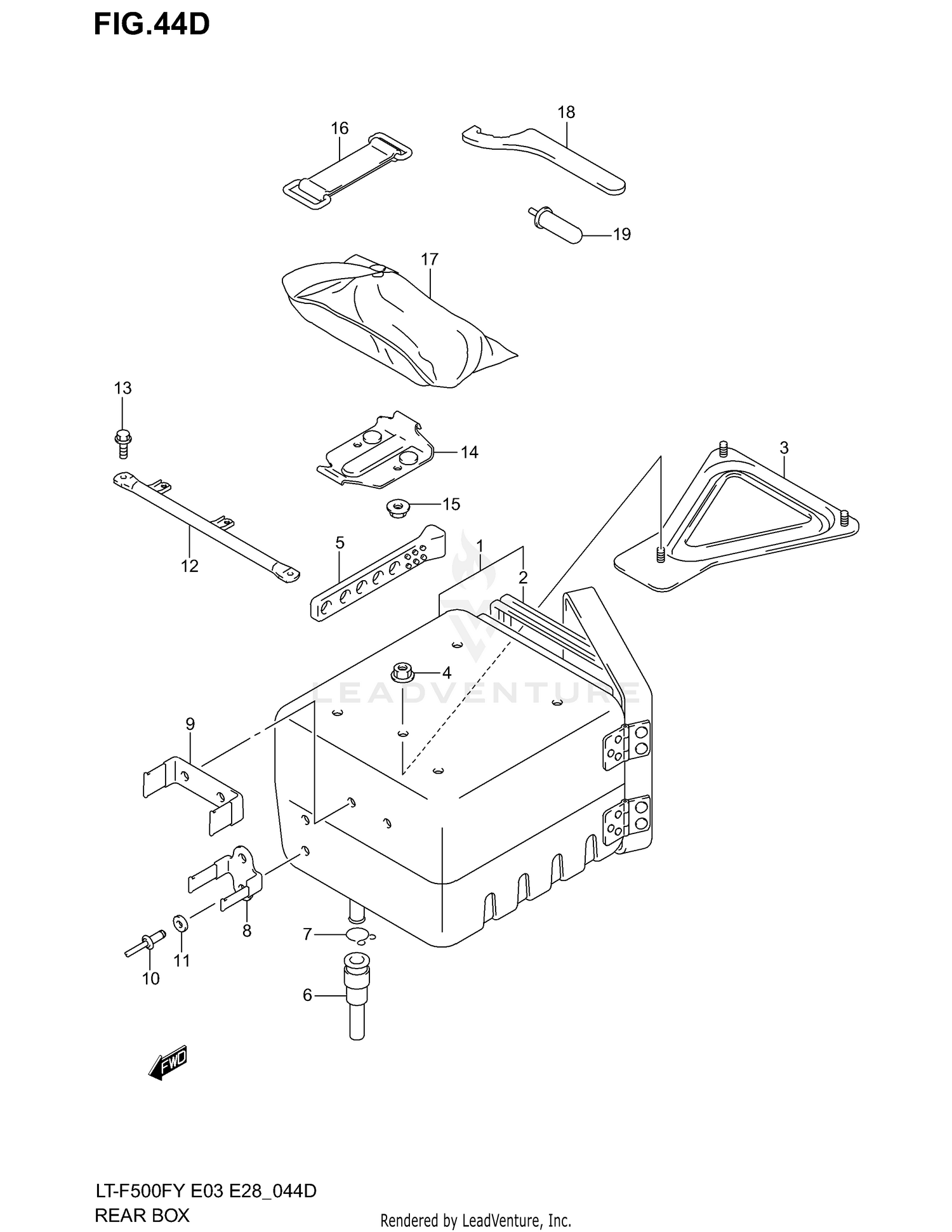 REAR BOX (MODEL K1/K2)