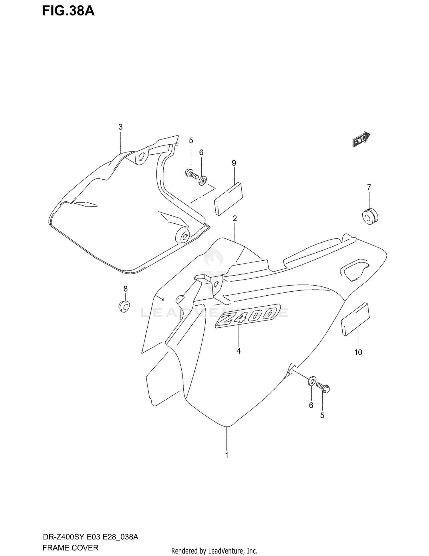 FRAME COVER (MODEL K1)