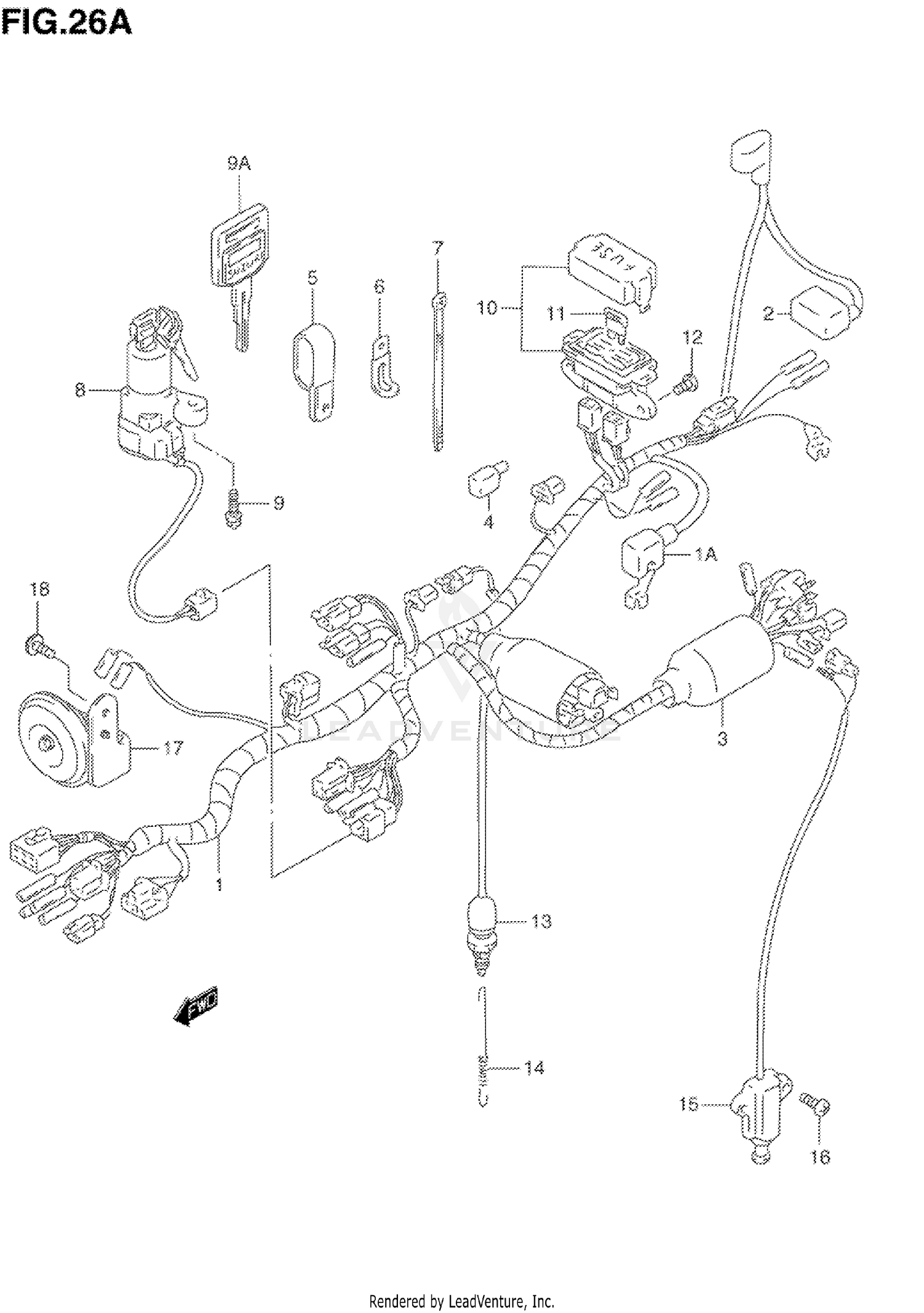 WIRING HARNESS (MODEL R)