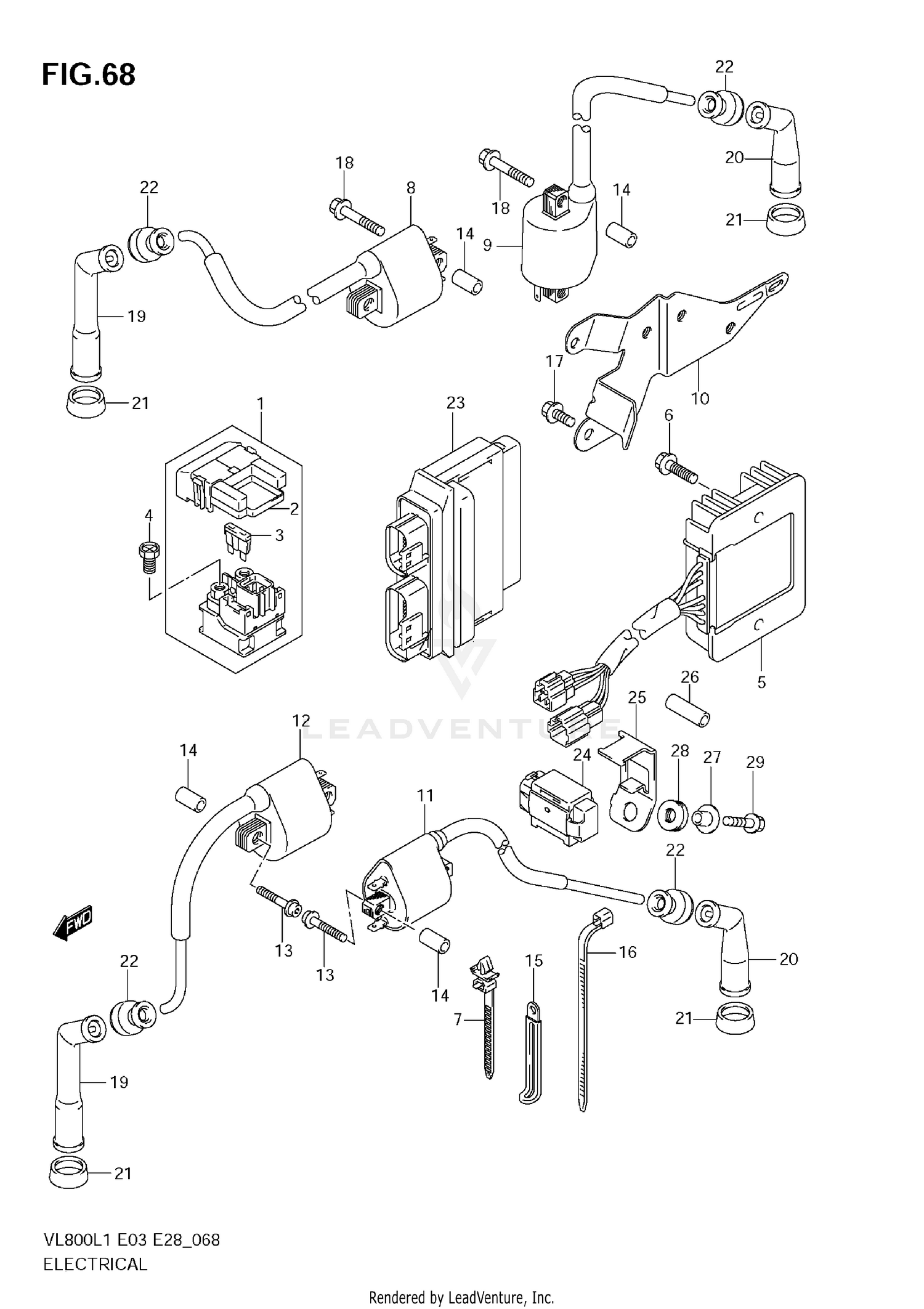 ELECTRICAL (VL800T E33)