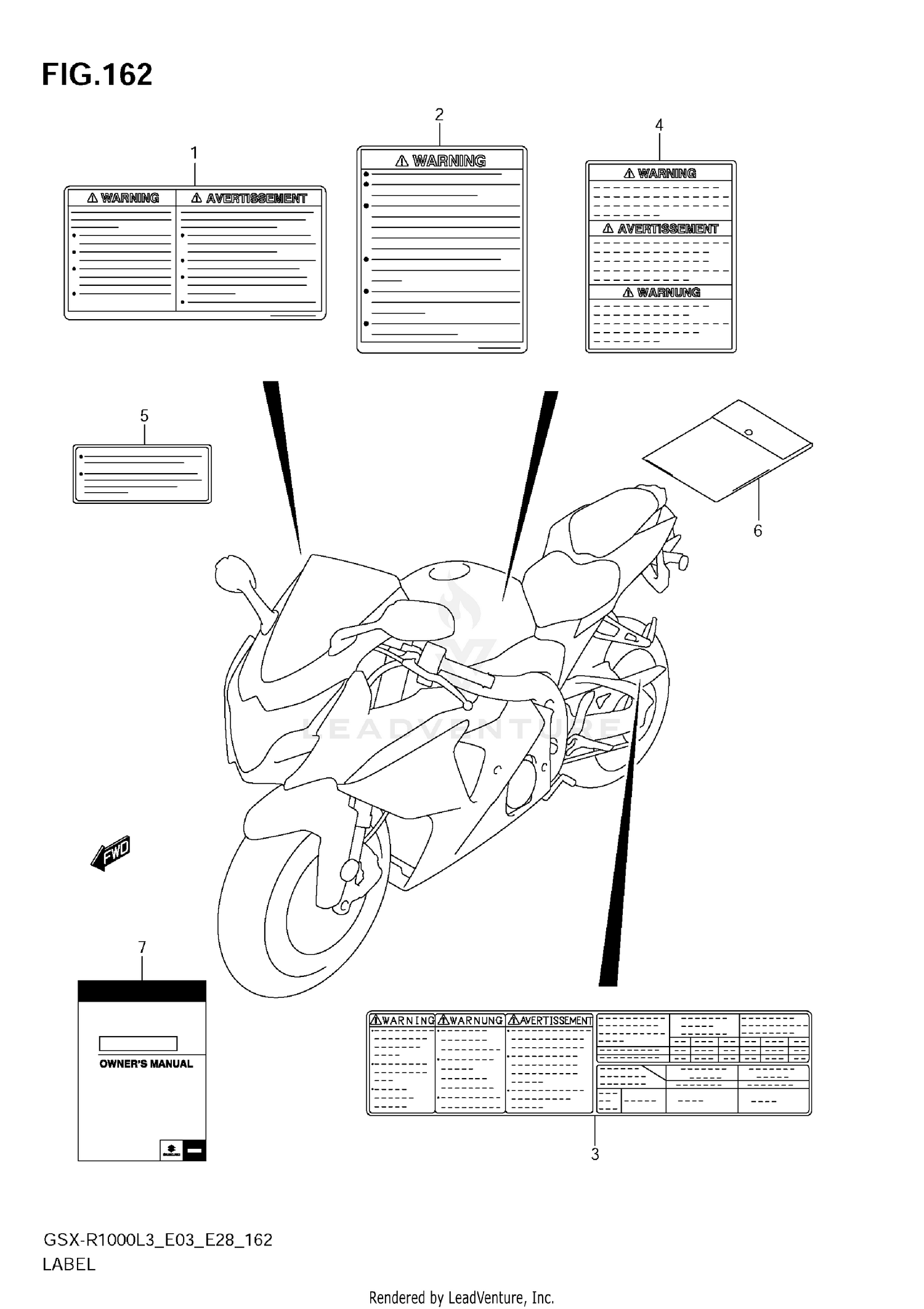 LABEL (GSX-R1000L3 E28)