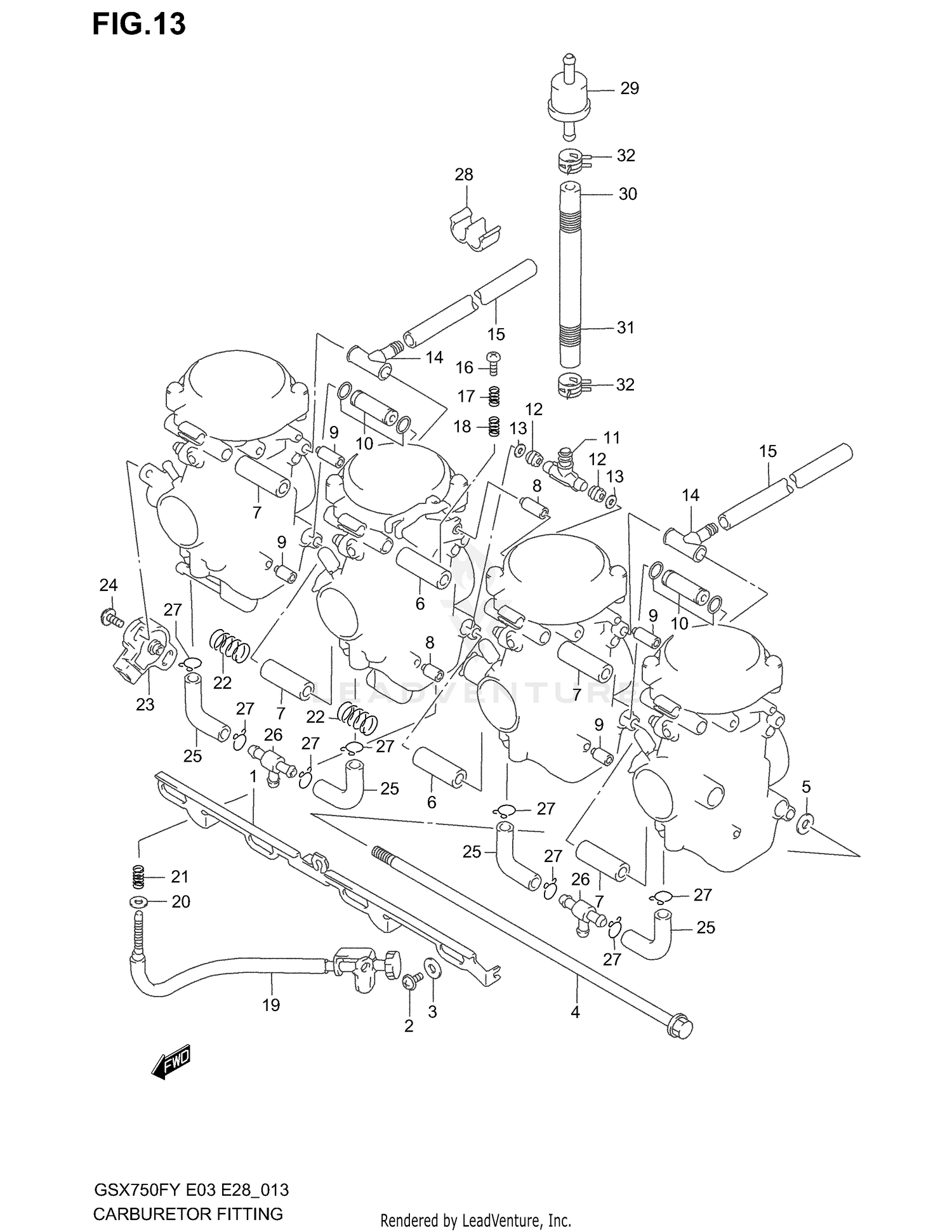 CARBURETOR FITTINGS
