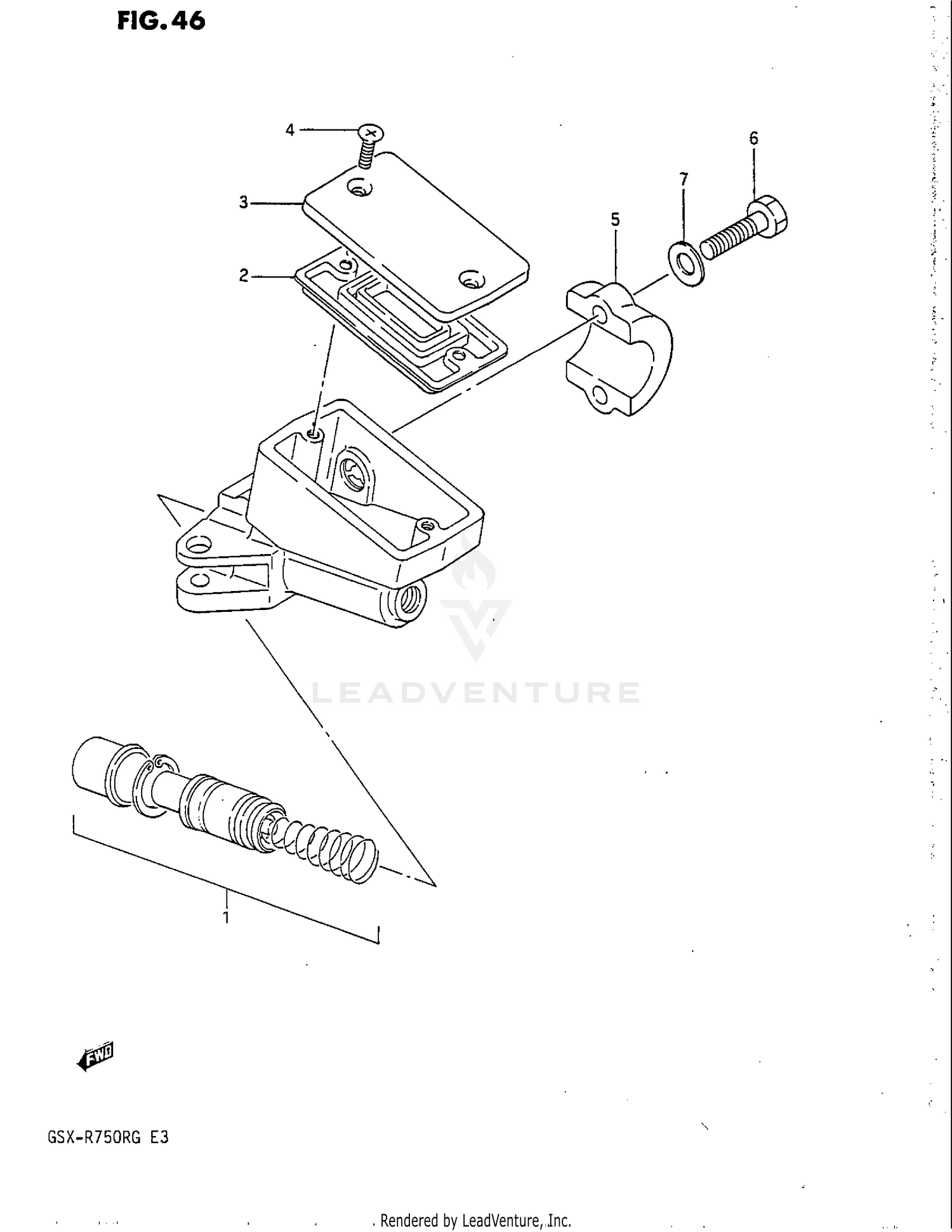FRONT MASTER CYLINDER