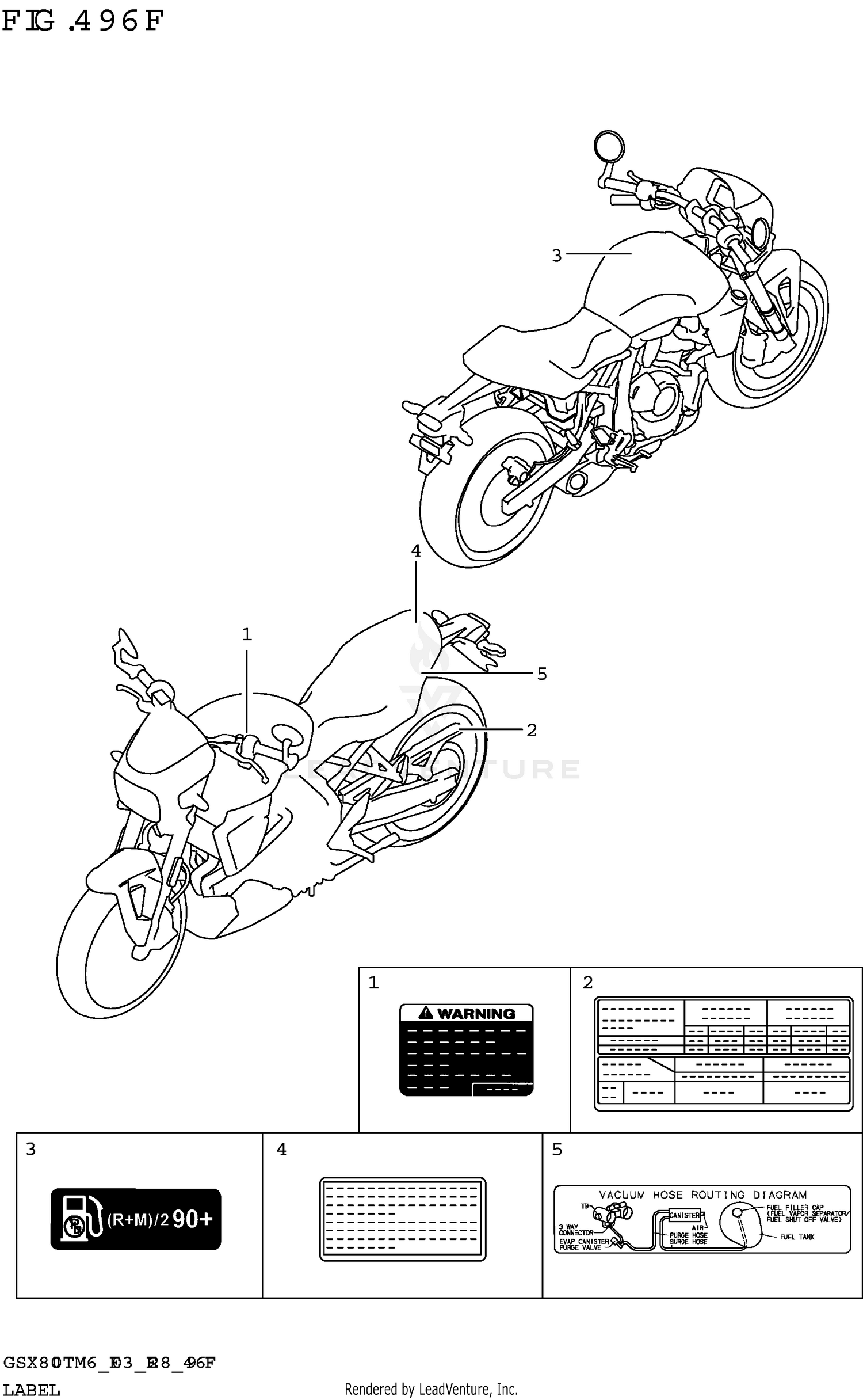 LABEL (GSX800TTRQB:E33)