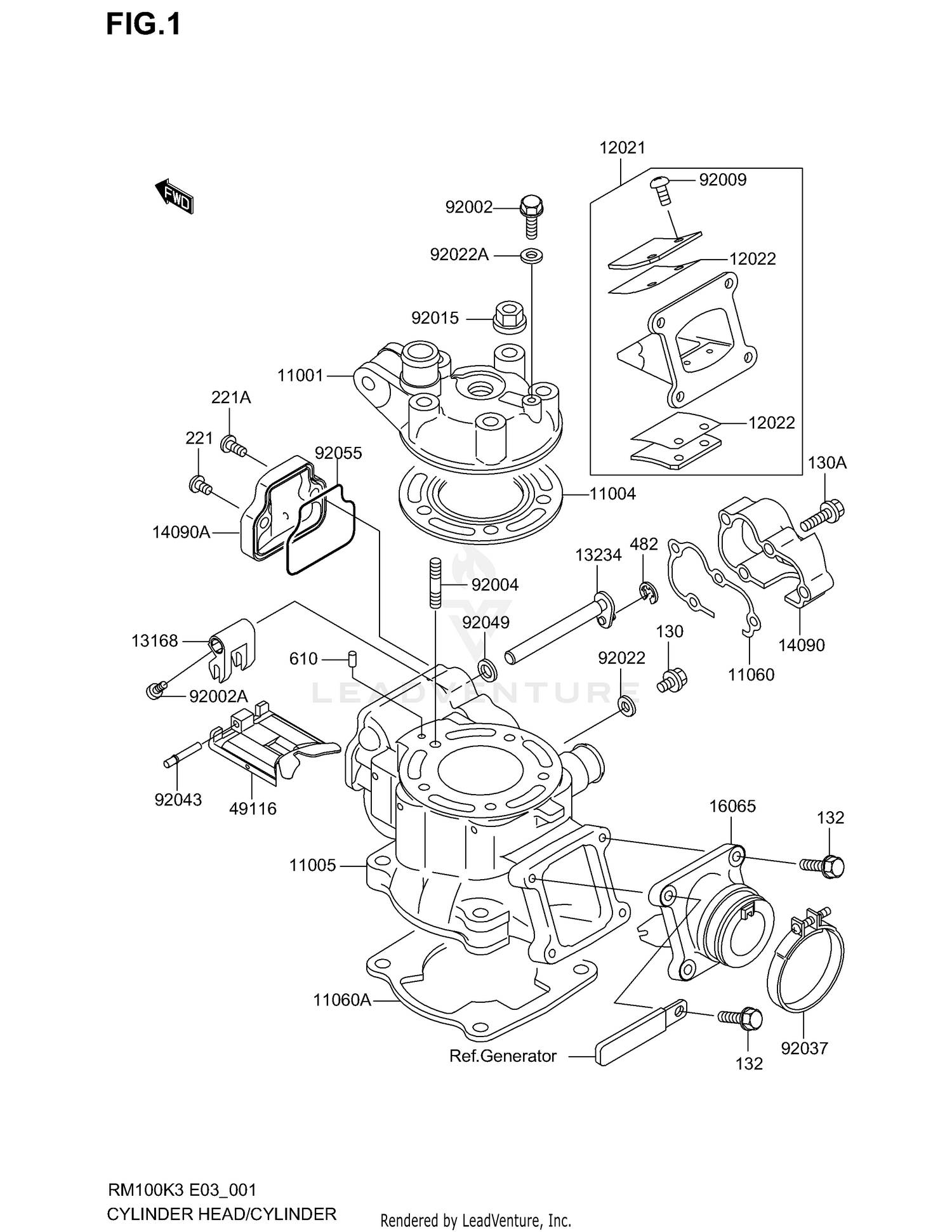 CYLINDER HEAD/CYLINDER