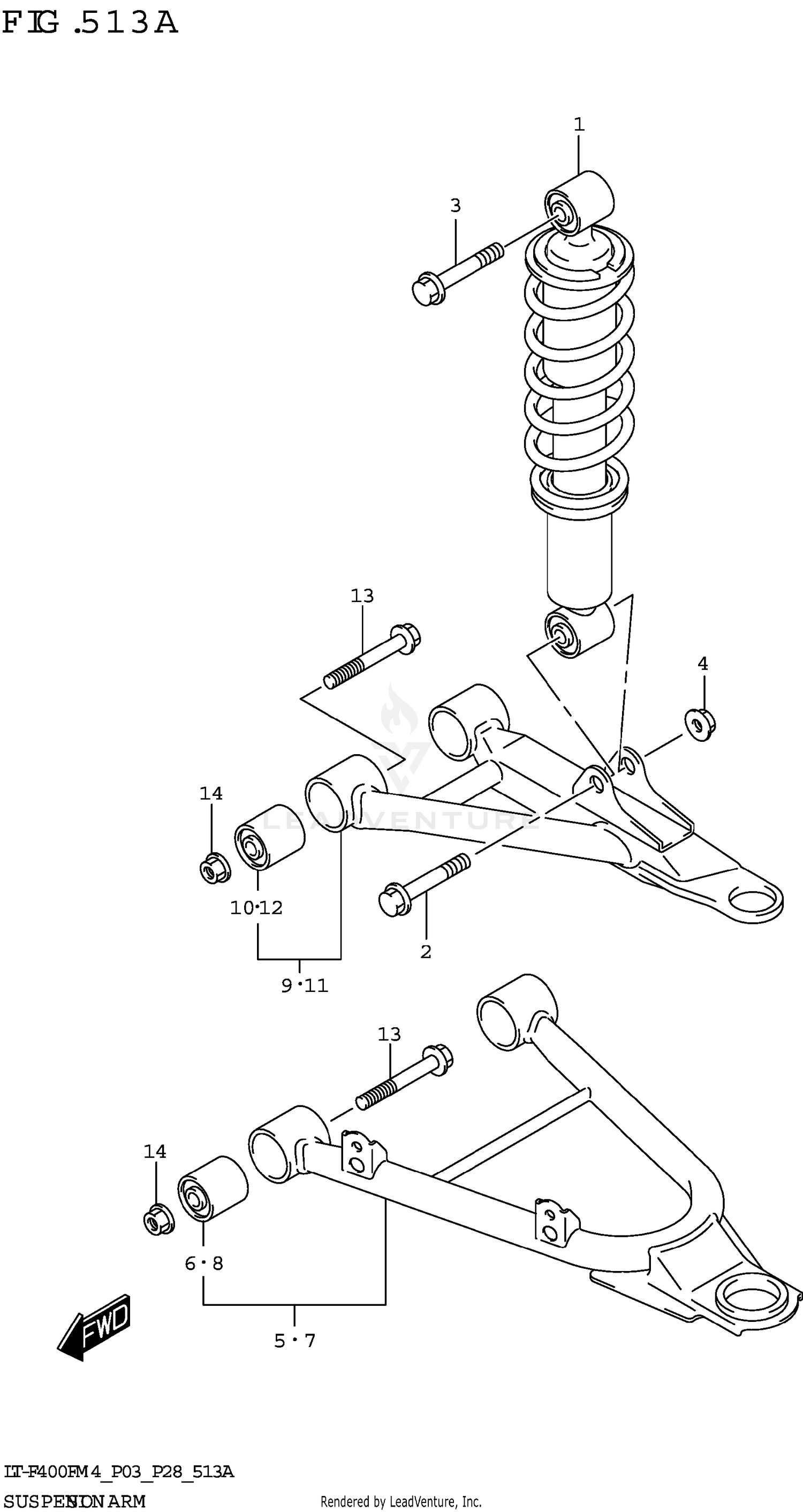 SUSPENSION ARM