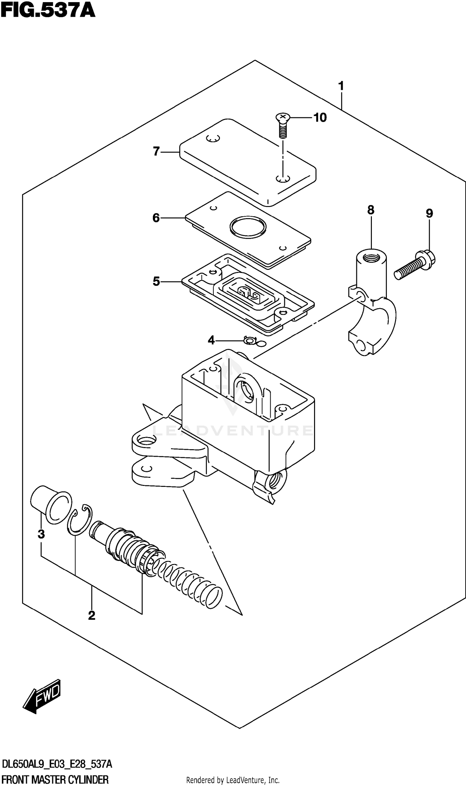 FRONT MASTER CYLINDER