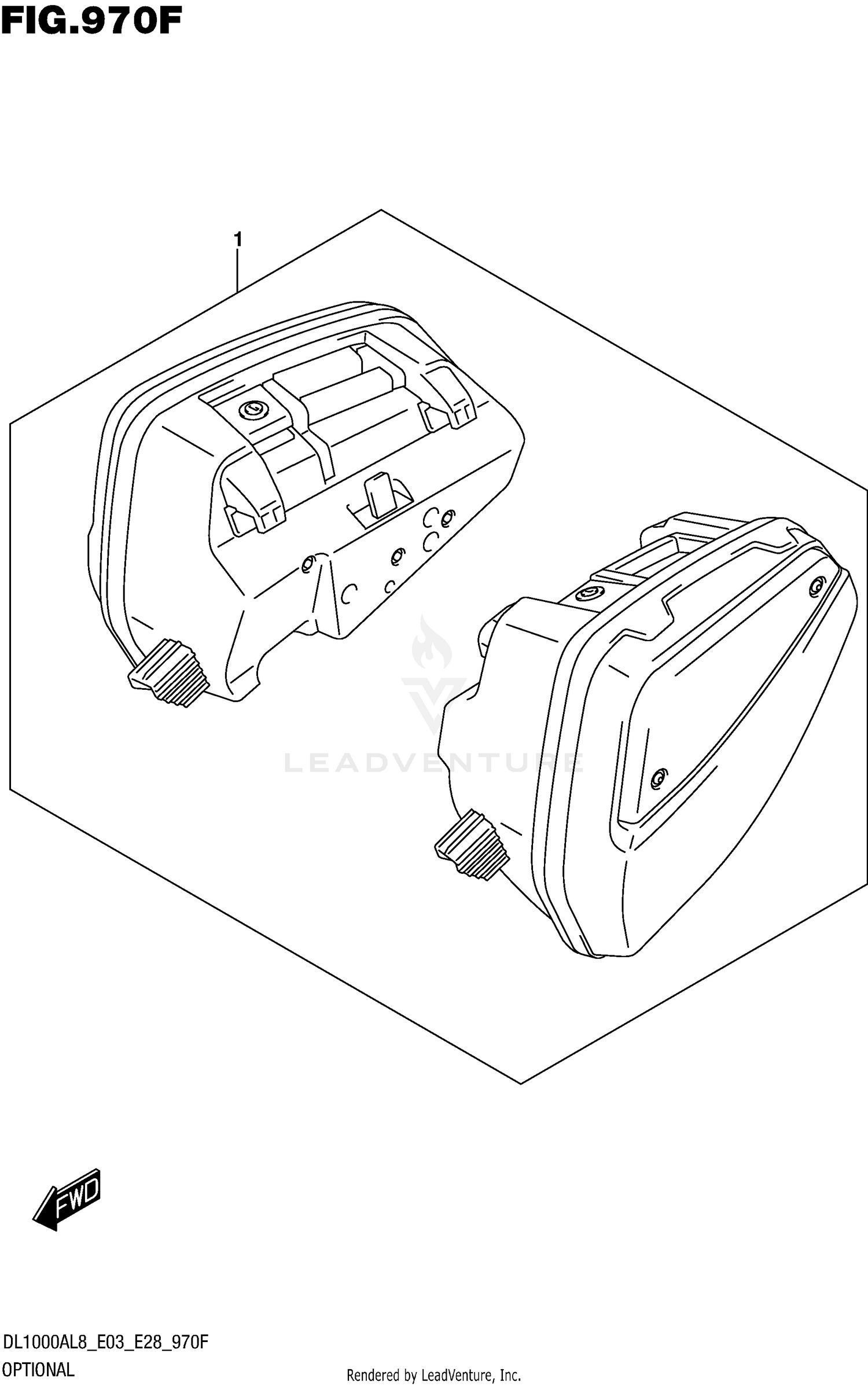 OPTIONAL (SIDE CASE SET)