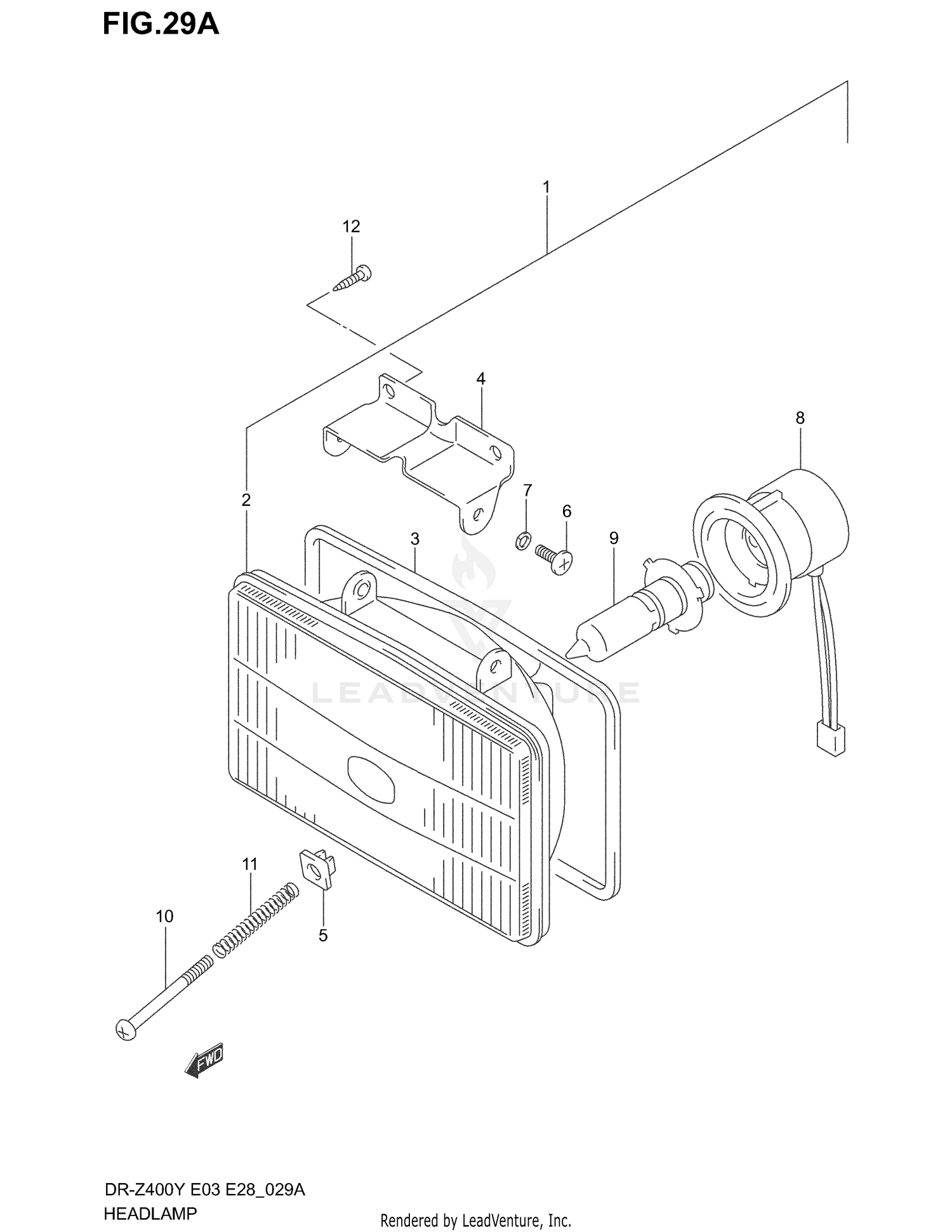 HEADLAMP (MODEL K2/K3/K4)