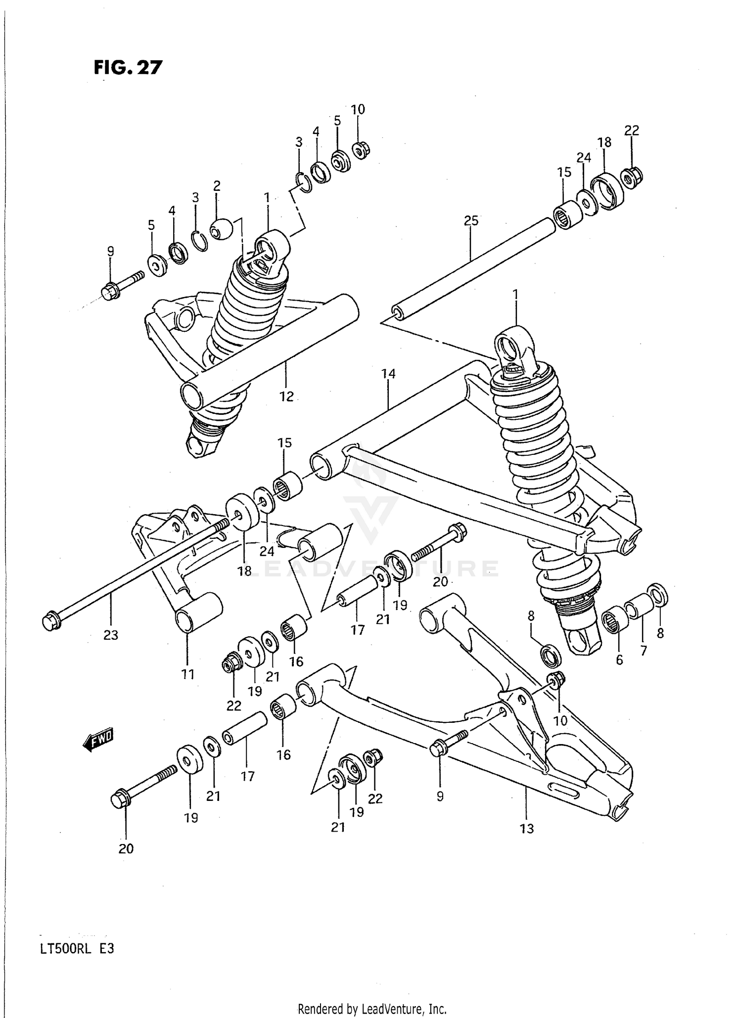 SUSPENSION ARM (MODEL H)