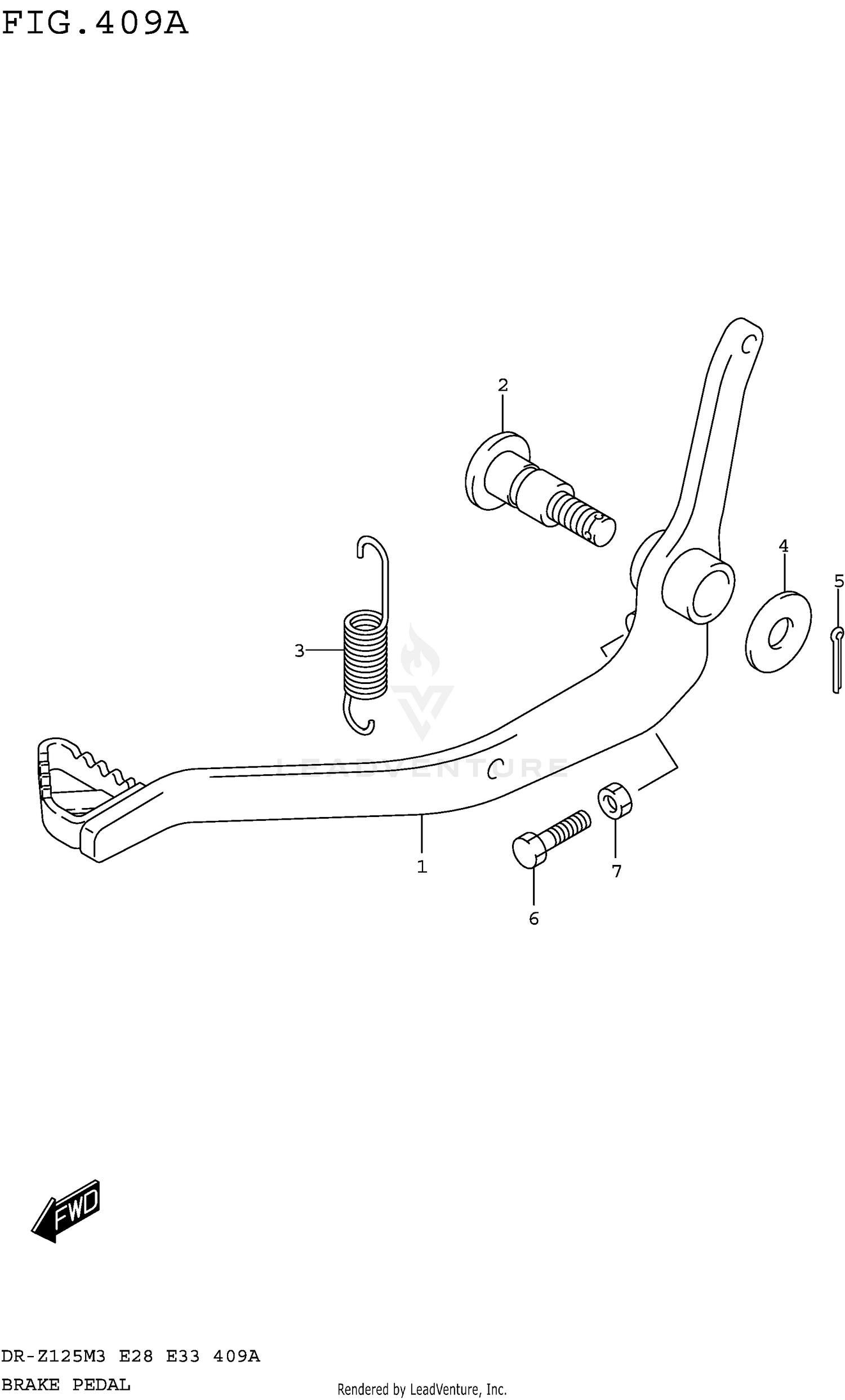 BRAKE PEDAL