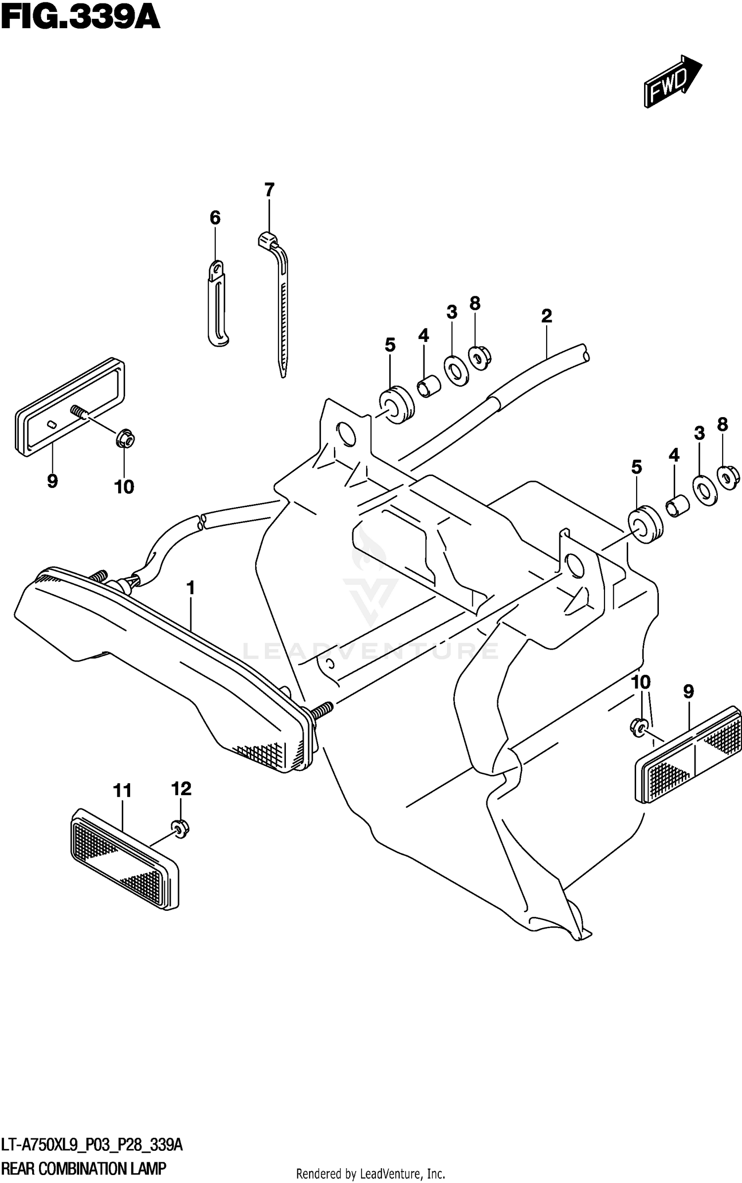 REAR COMBINATION LAMP