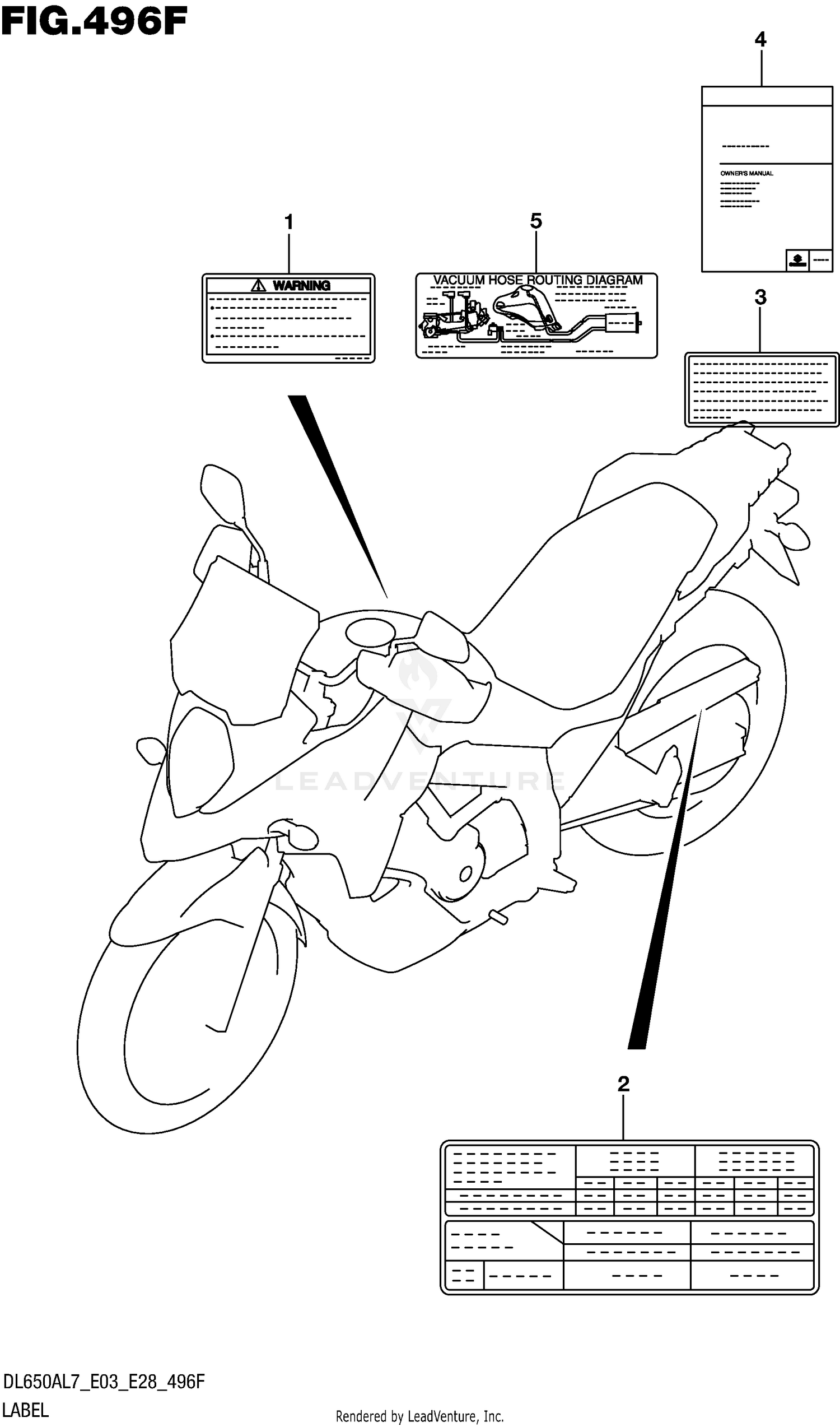 LABEL (DL650XAL7 E33)