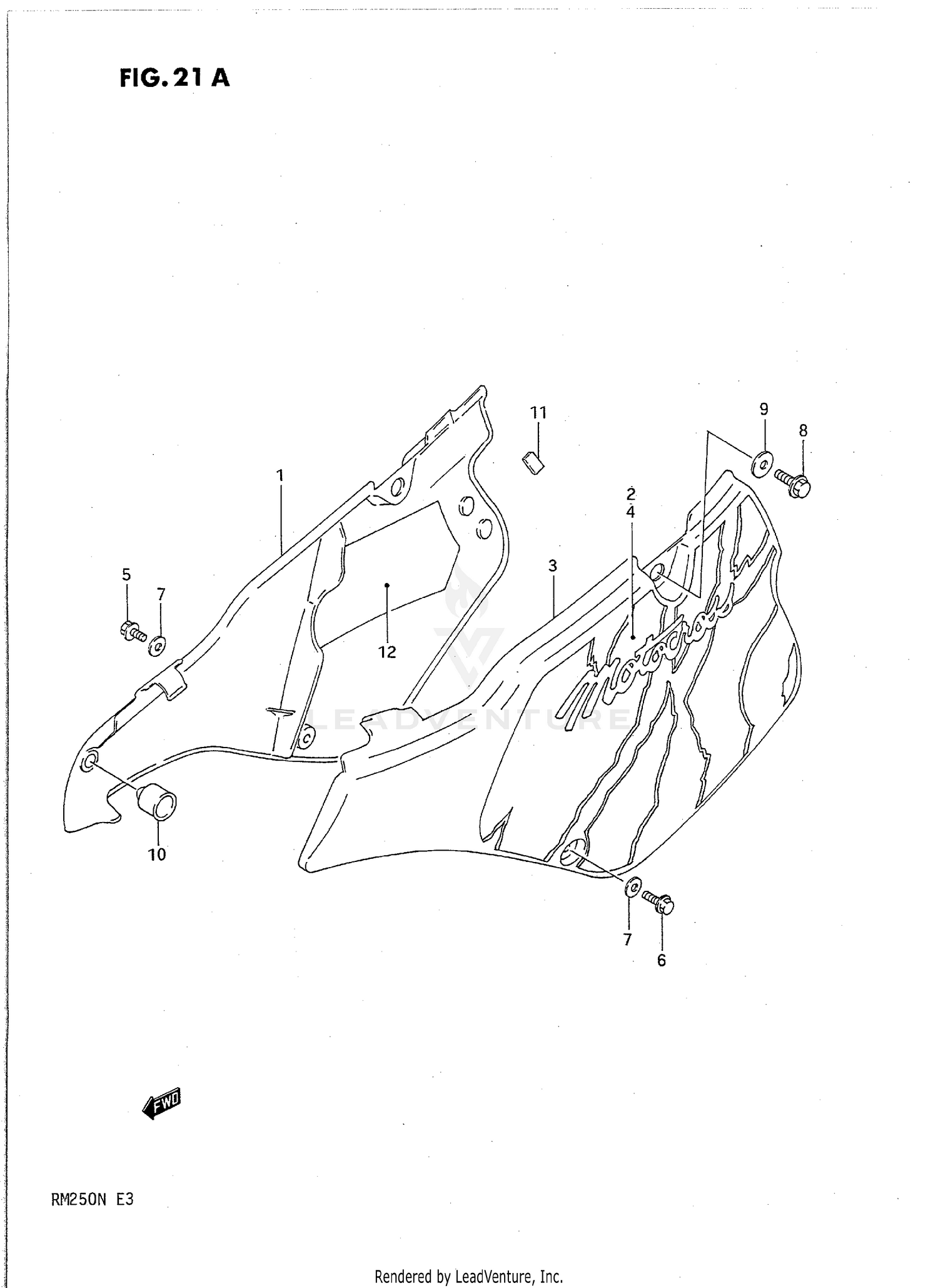 FRAME COVER (MODEL N)