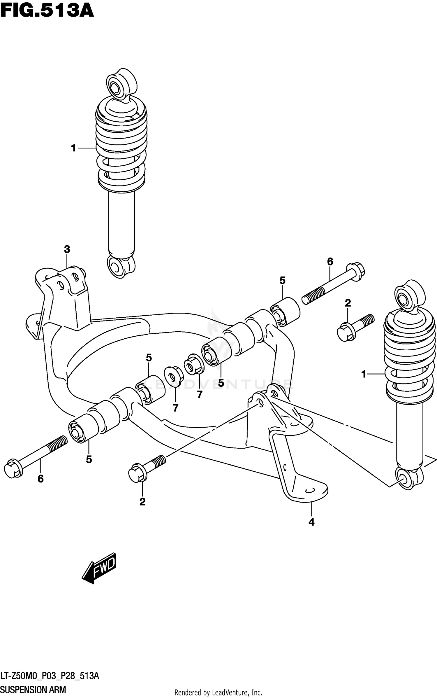 SUSPENSION ARM