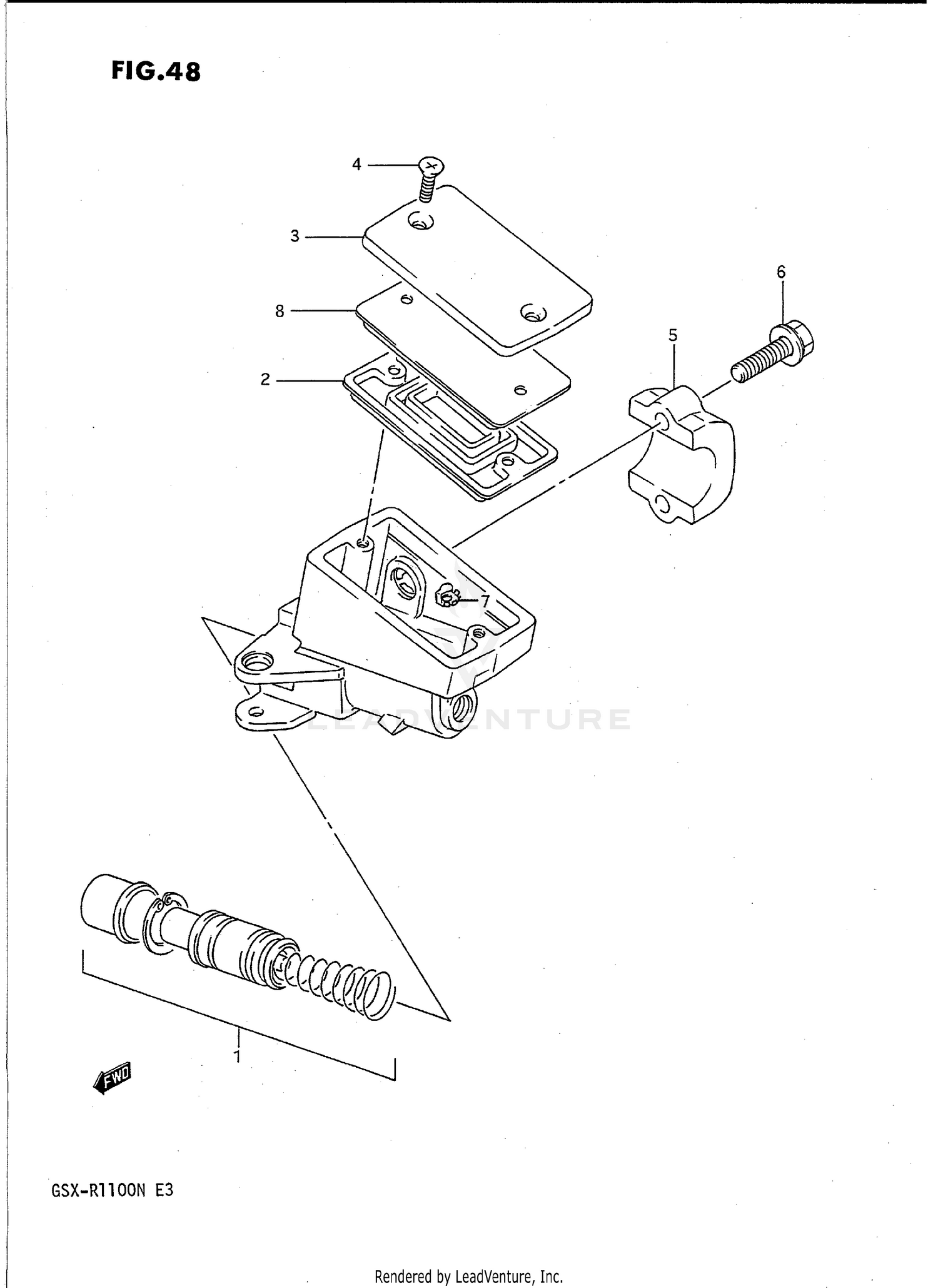 FRONT MASTER CYLINDER