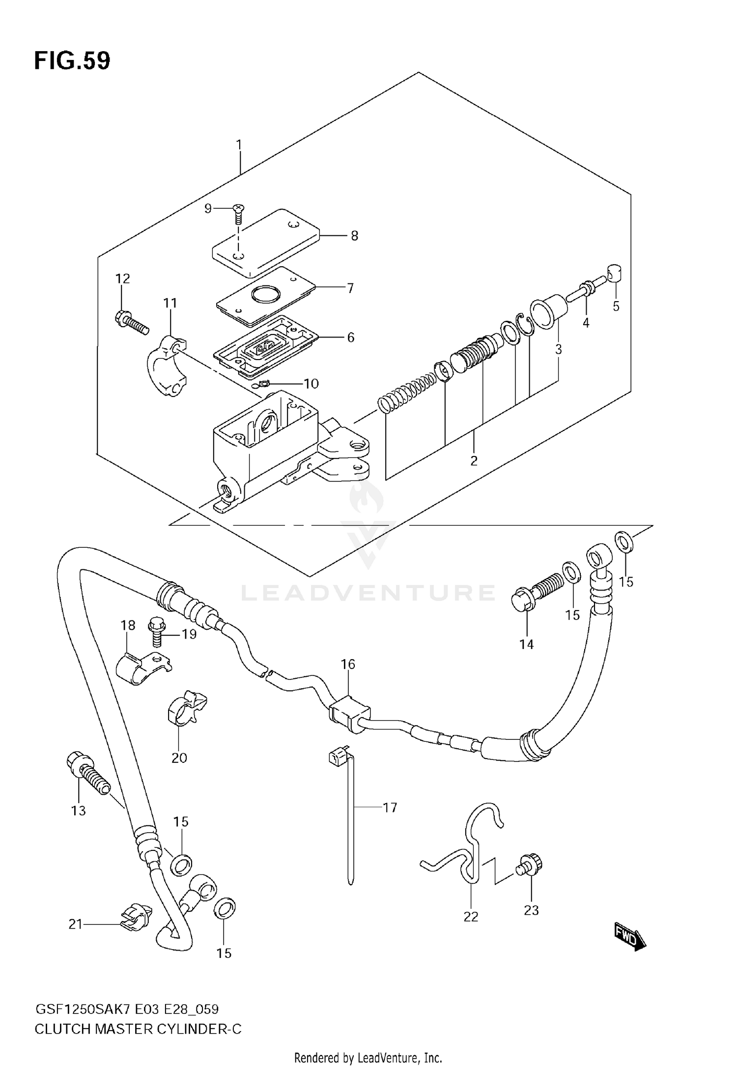 CLUTCH MASTER CYLINDER