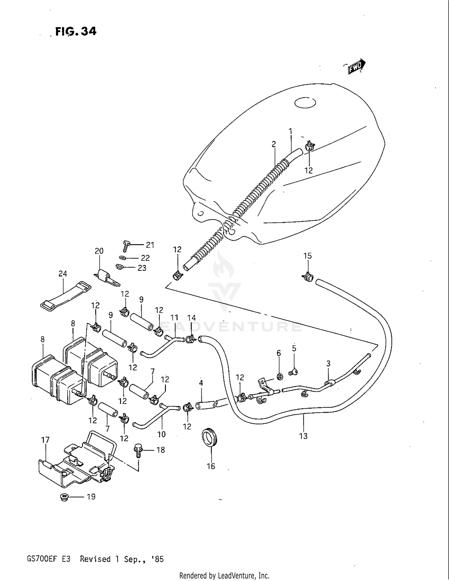 CANISTER (FOR CALIFORNIA)