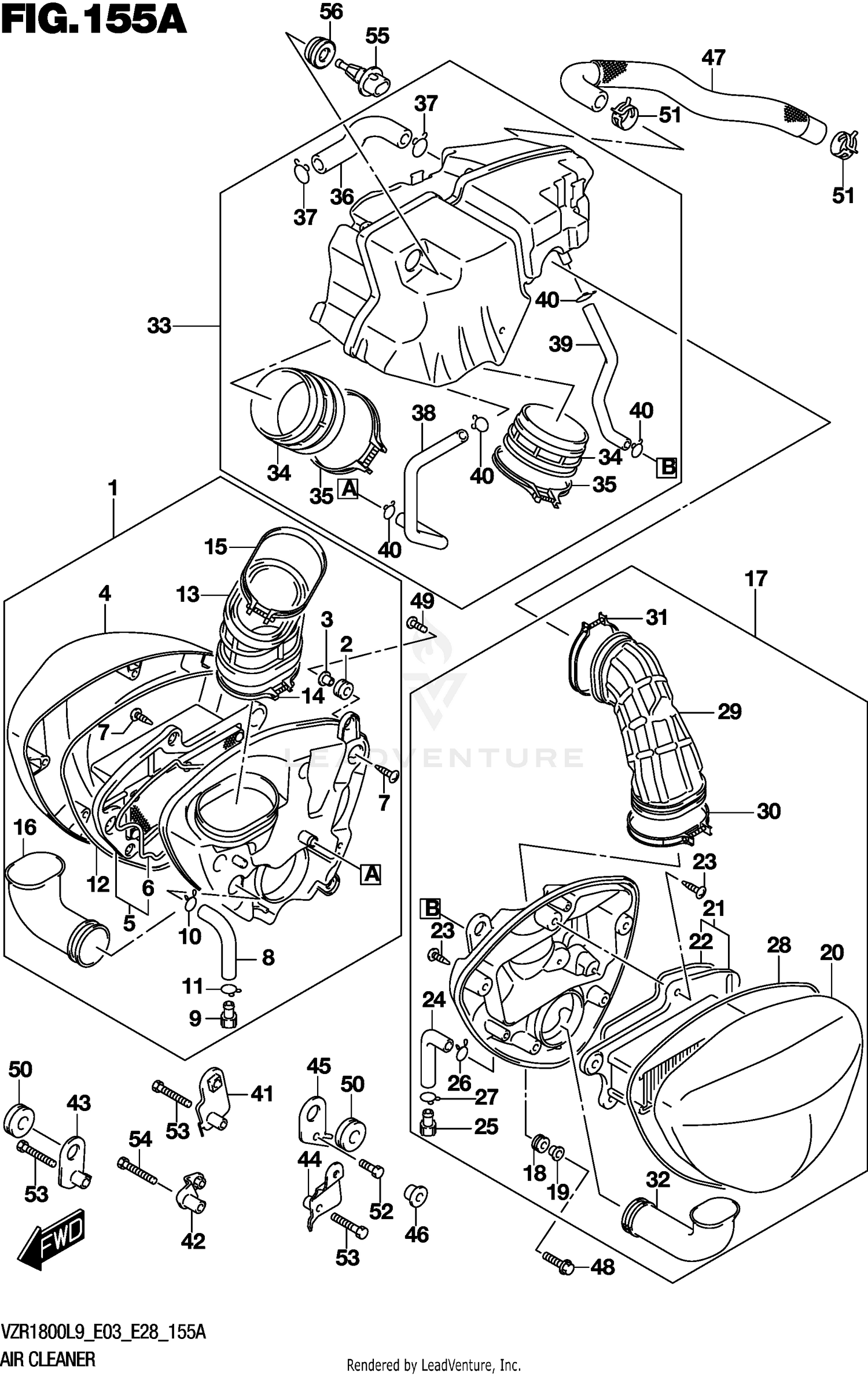 AIR CLEANER (VZR1800L9 E28)