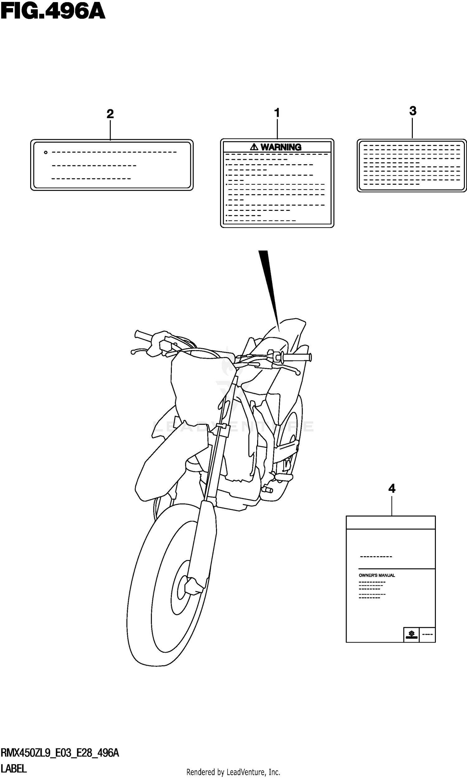 LABEL (RMX450ZL9 E03)