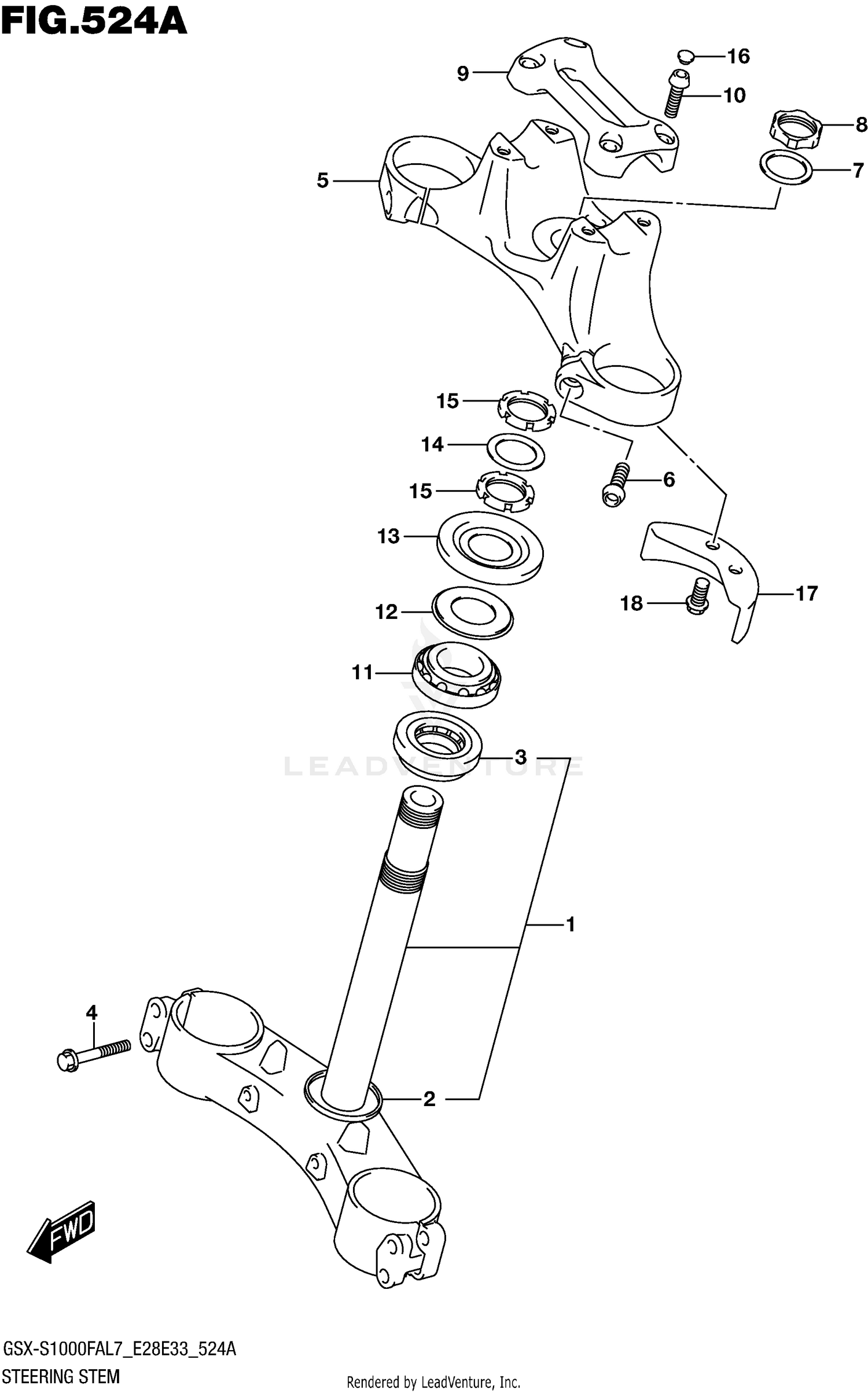 STEERING STEM