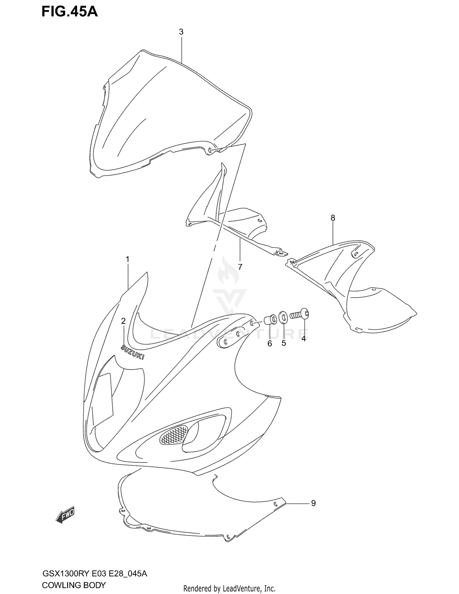 COWLING BODY (MODEL K1)