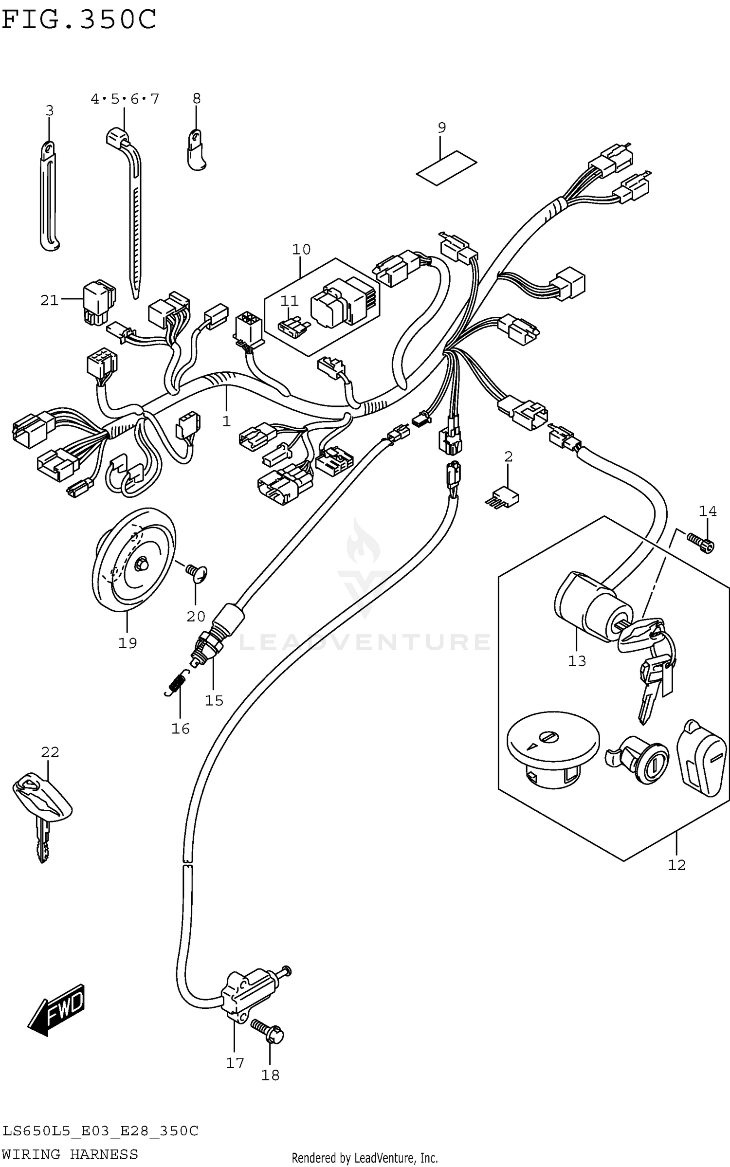 WIRING HARNESS (LS650L5 E33)