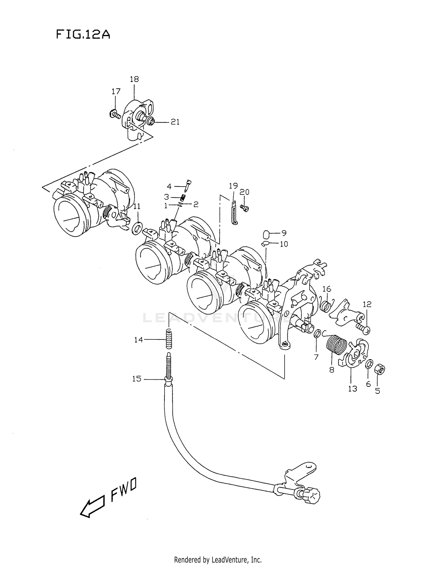 THROTTLE BODY ASSY (MODEL W/X