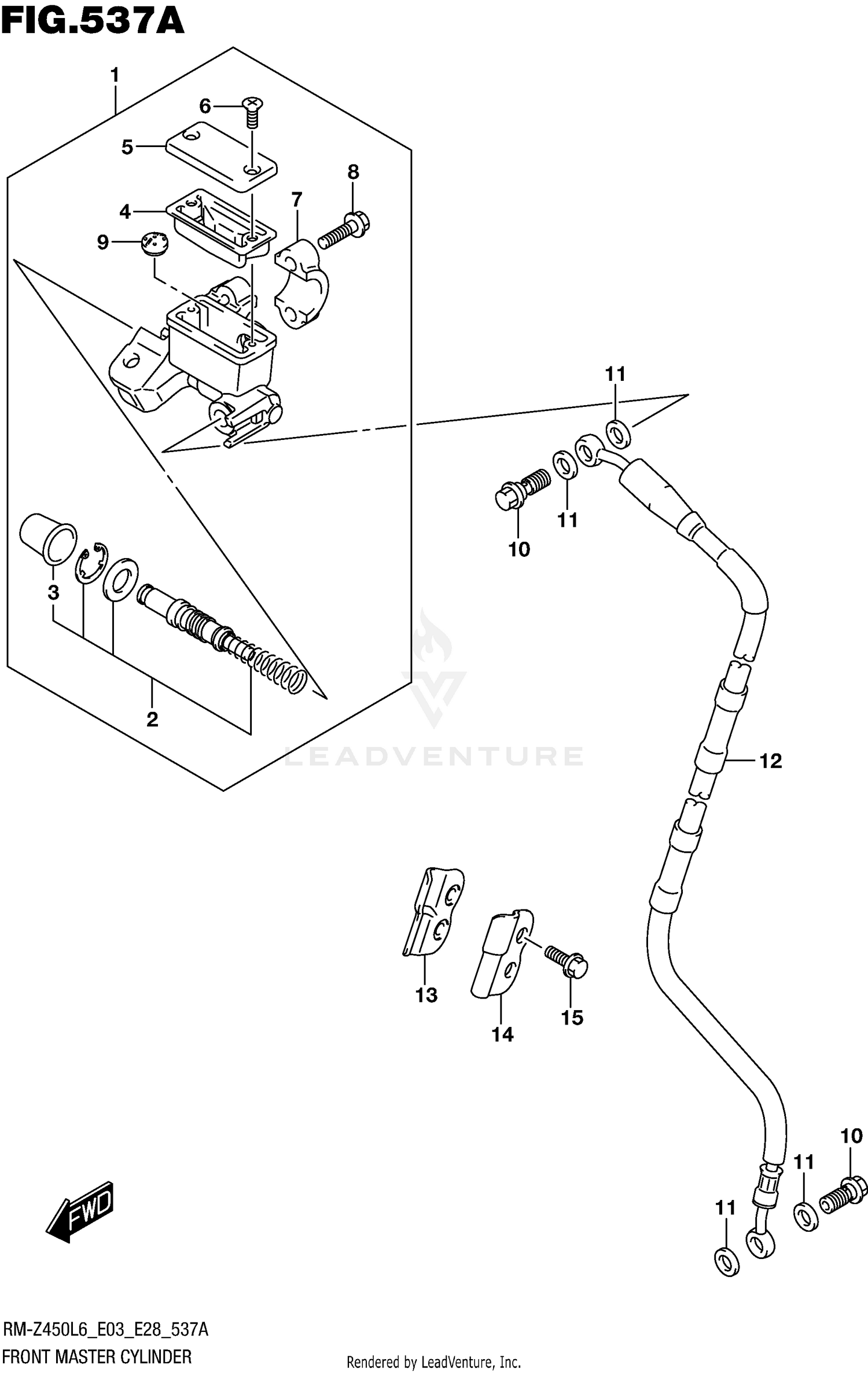 FRONT MASTER CYLINDER