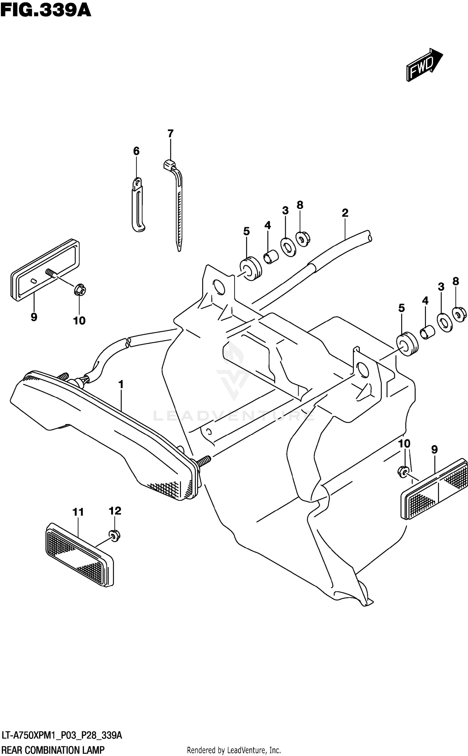 REAR COMBINATION LAMP
