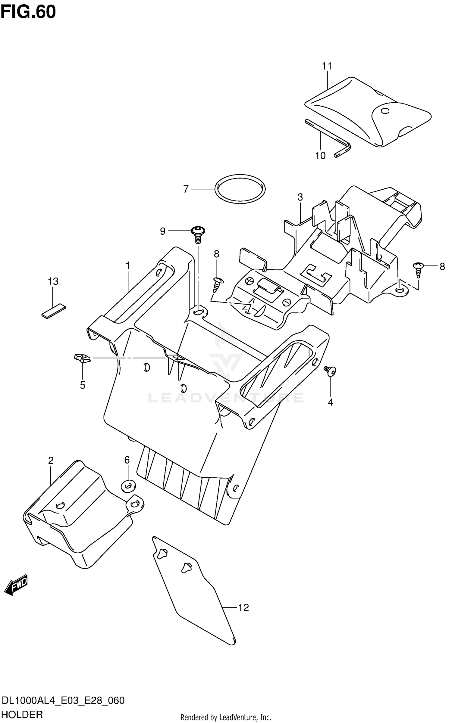 HOLDER (DL1000AL4 E28)