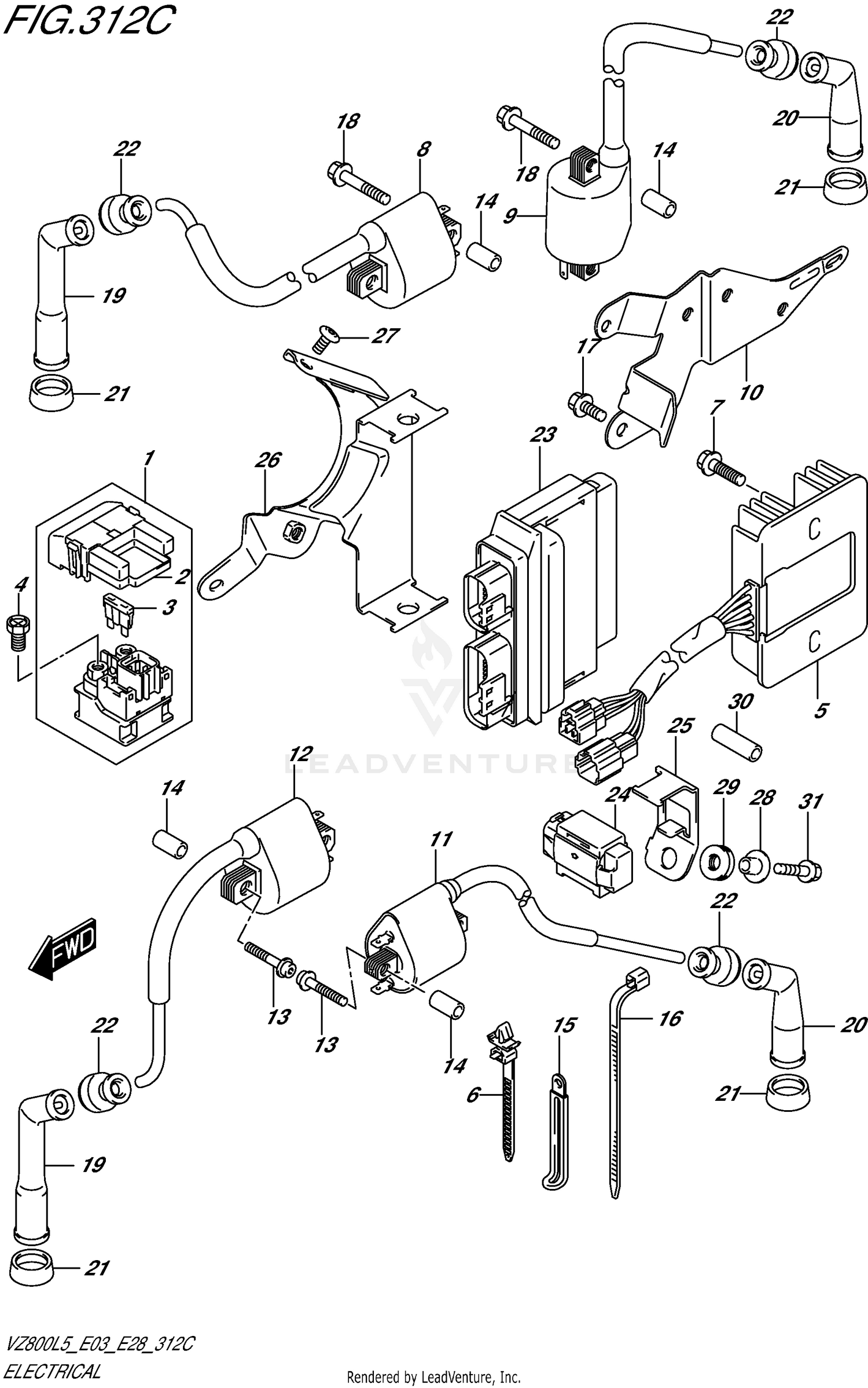 ELECTRICAL (VZ800L5 E33)