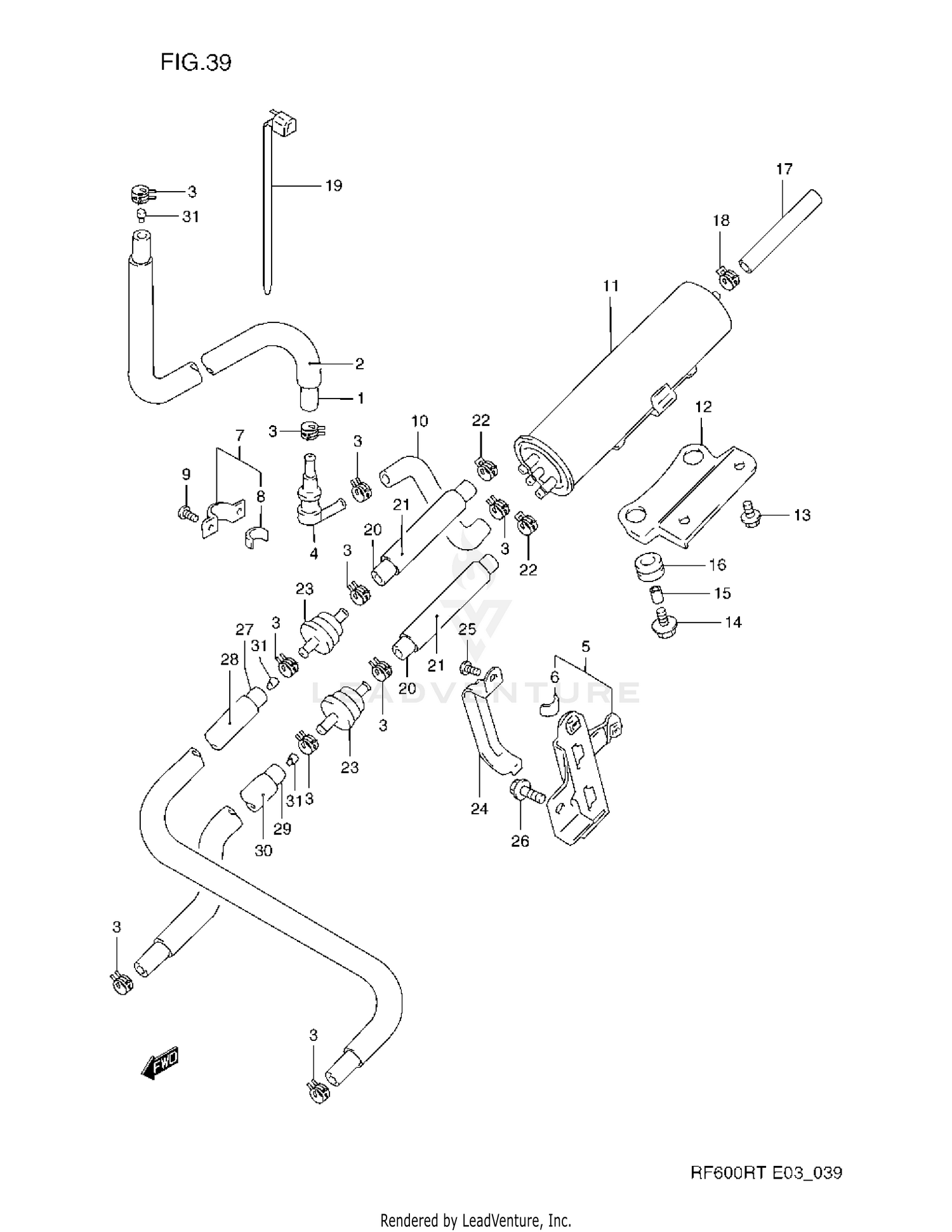 CANISTER (CALIFORNIA ONLY)