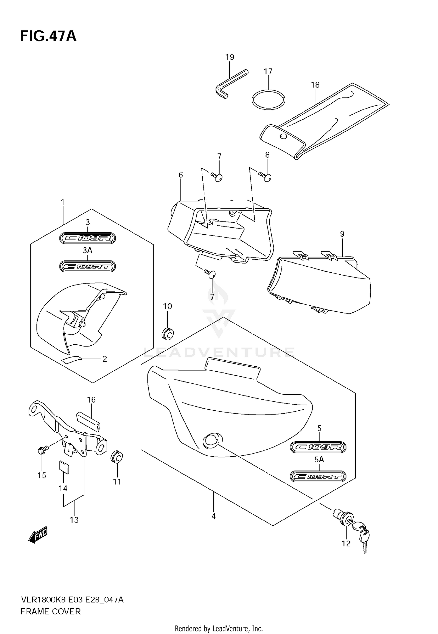 FRAME COVER (MODEL K9)