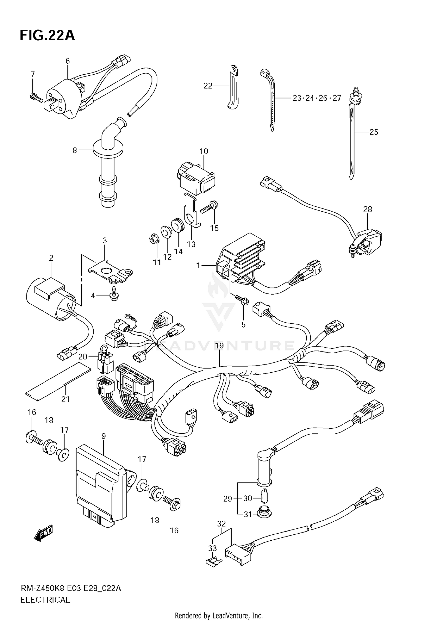 ELECTRICAL (RM-Z450 L0)