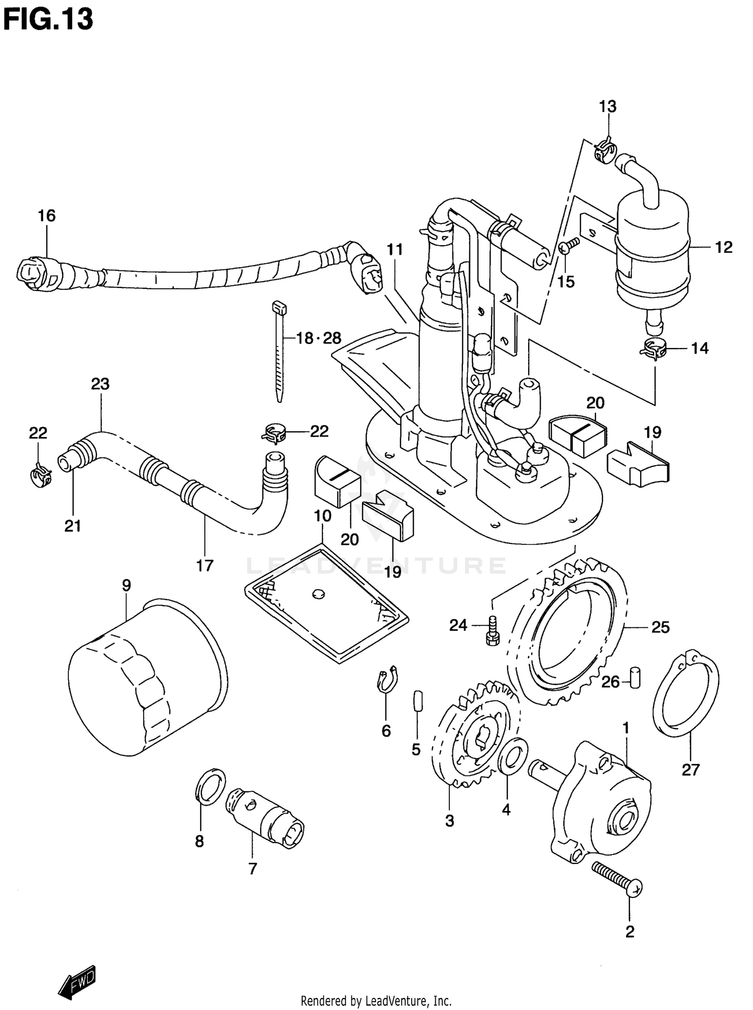 OIL PUMP / FUEL PUMP