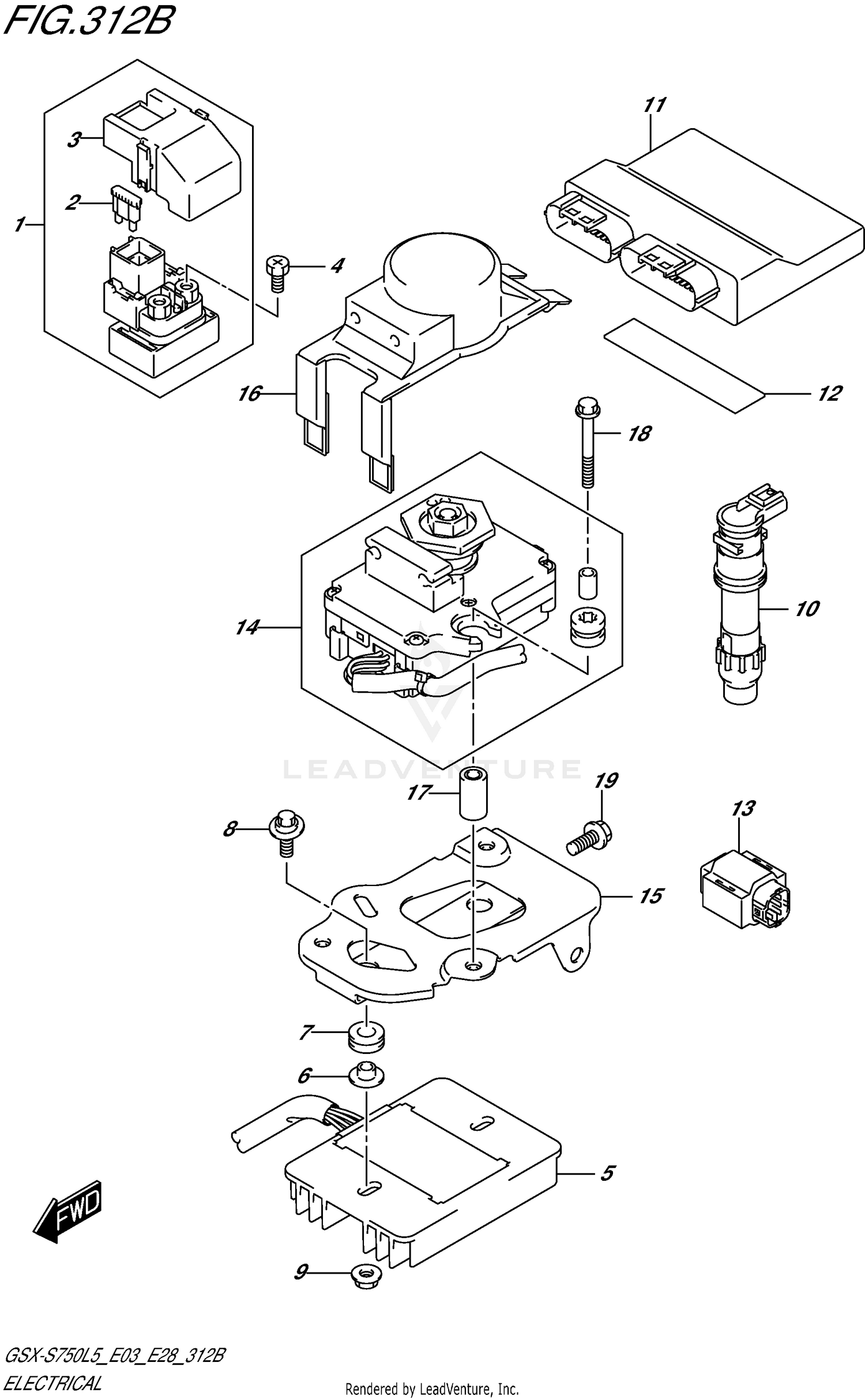 ELECTRICAL (GSX-S750AL5 E28)