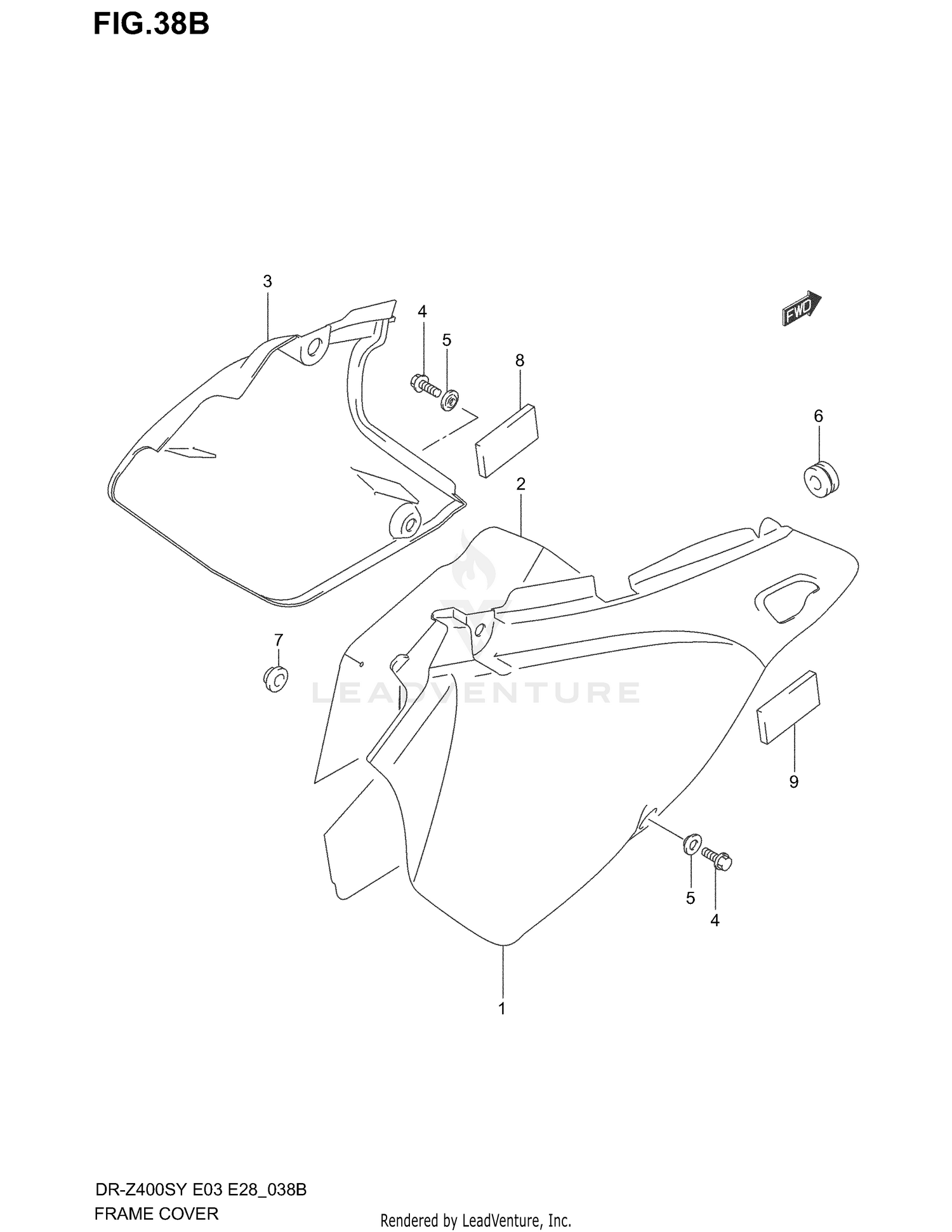 FRAME COVER (MODEL K2)