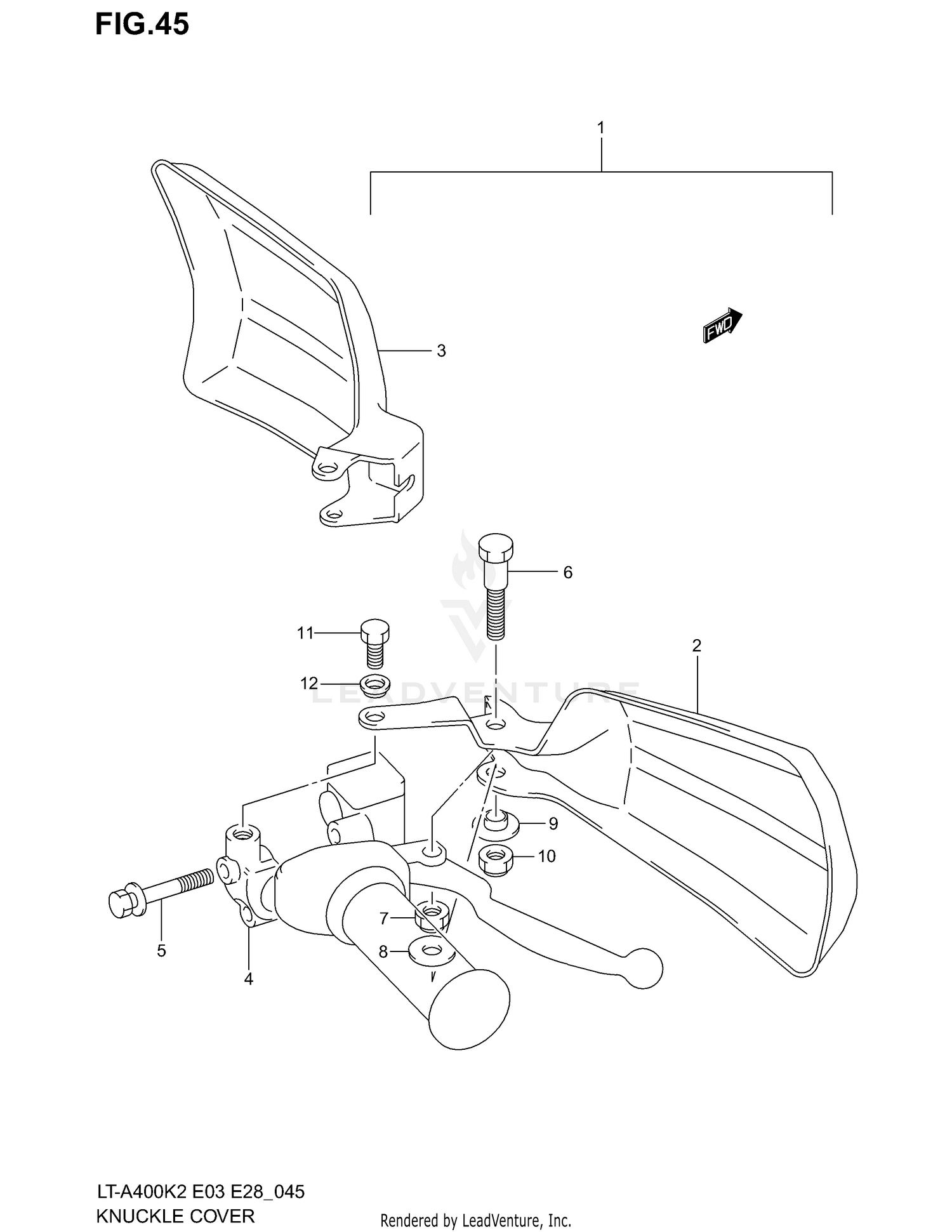 KNUCKLE COVER (OPTIONAL)