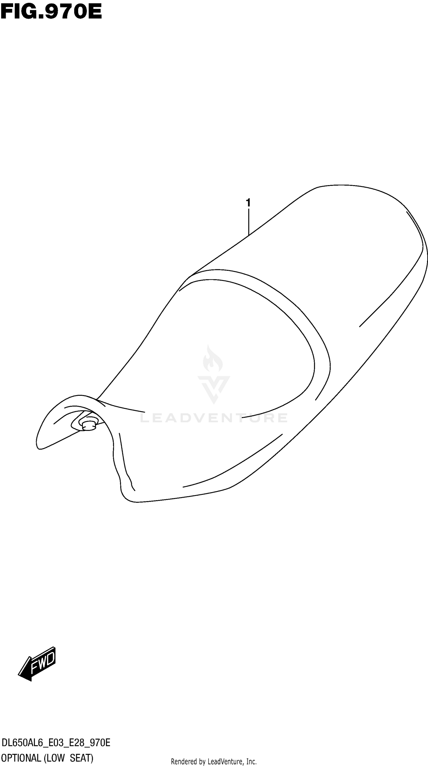 OPTIONAL (LOW SEAT)  (DL650AL6 E03)