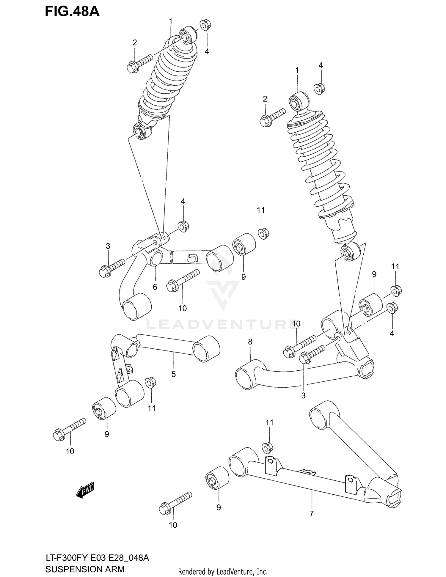 SUSPENSION ARM (MODEL K2)