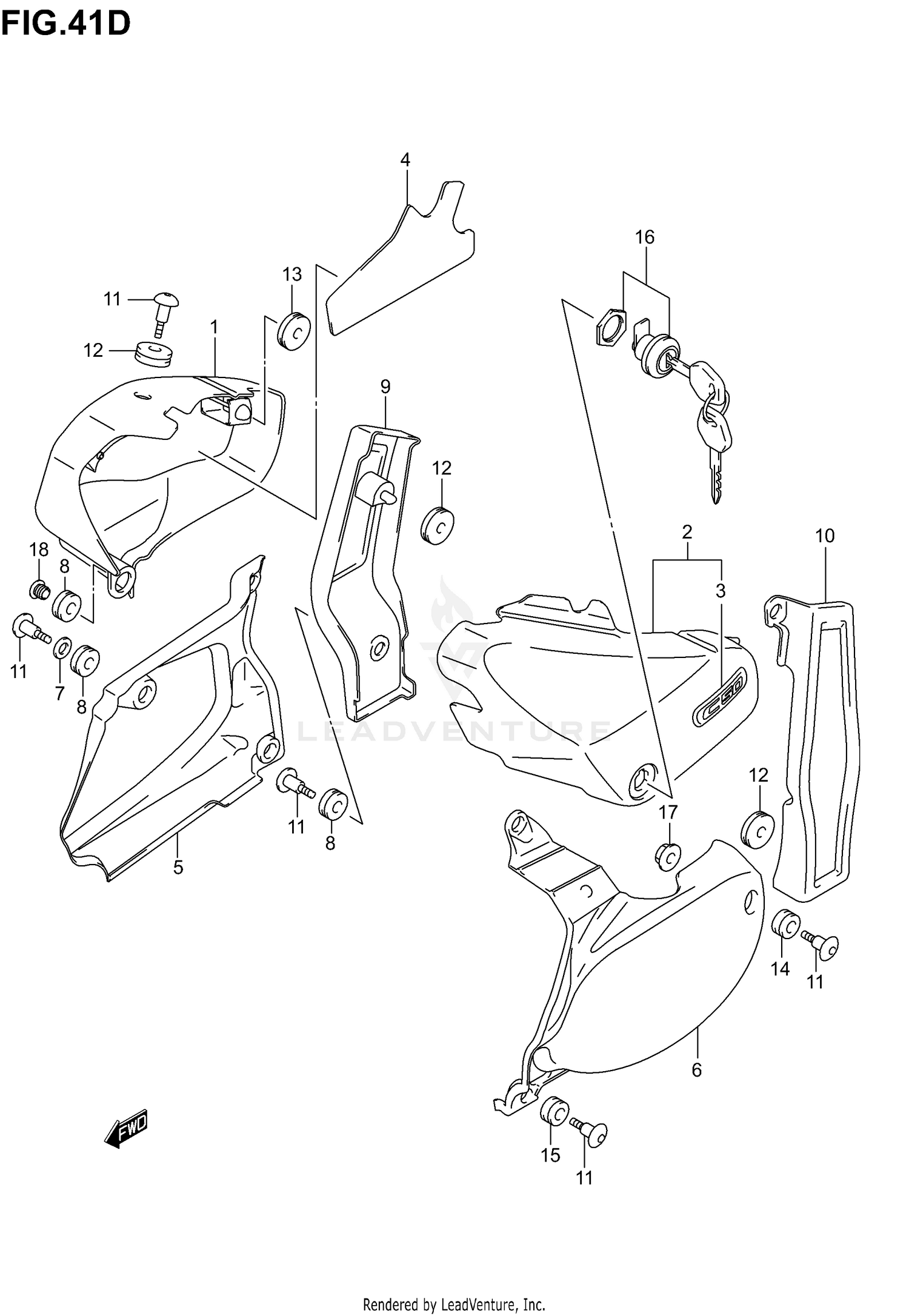 FRAME COVER (MODEL K5)